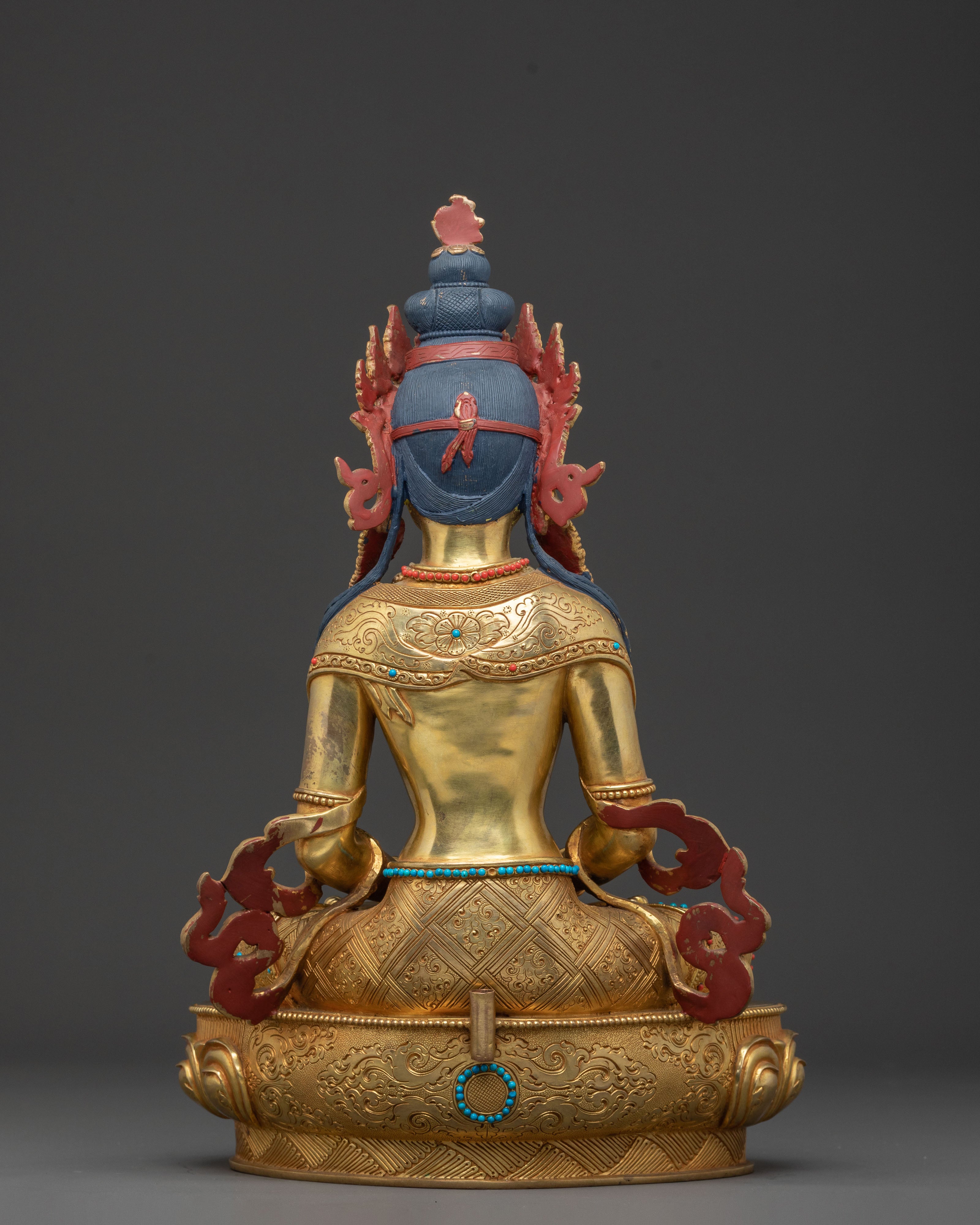 The Eternal Buddha Amitayus Statue | Long Life Buddha for Home Decor