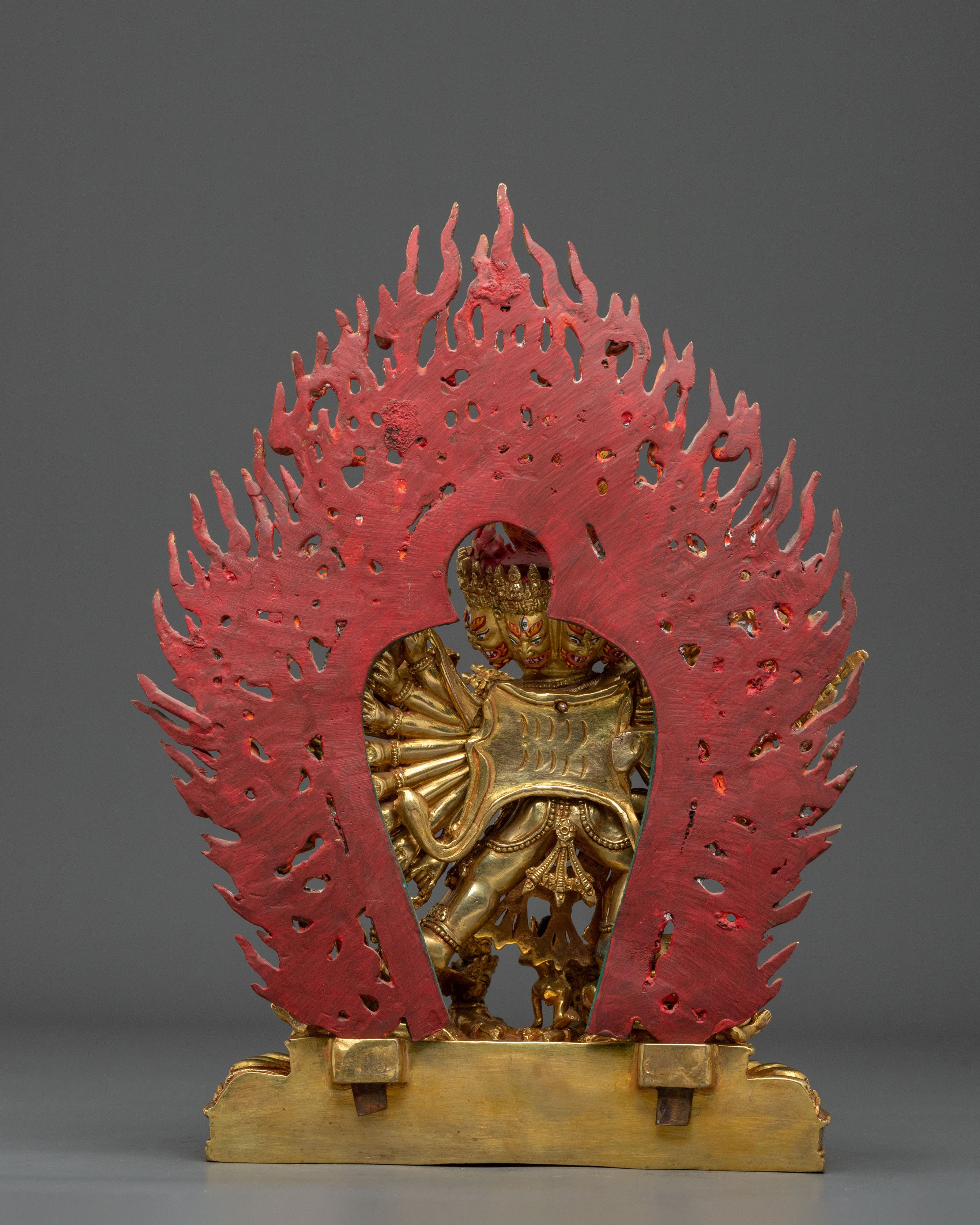 Yamantaka Wrathful Wisdom Statue: Destroyer of Ignorance