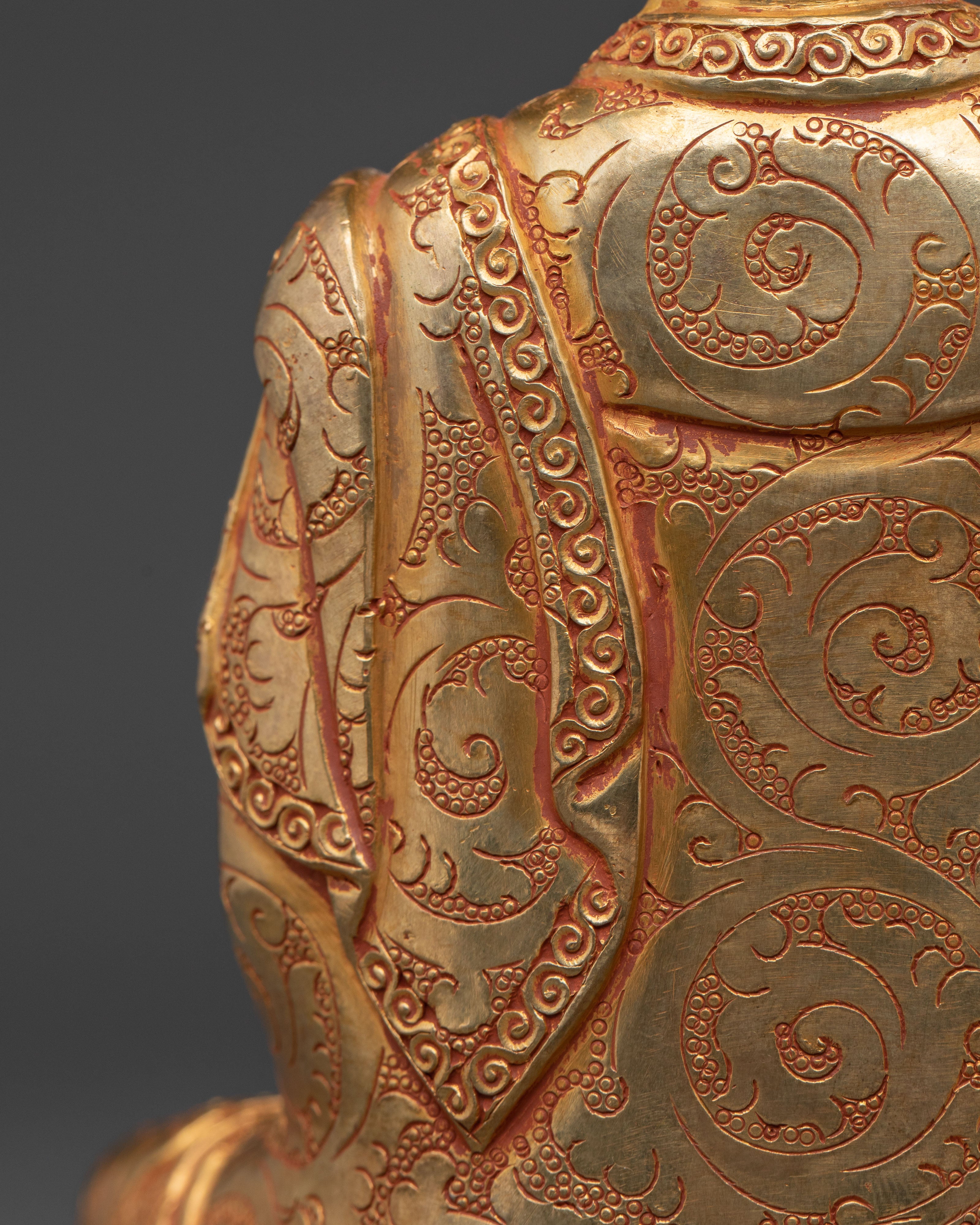 A Radiant Boundless Compassion Amitabha Buddha Statue