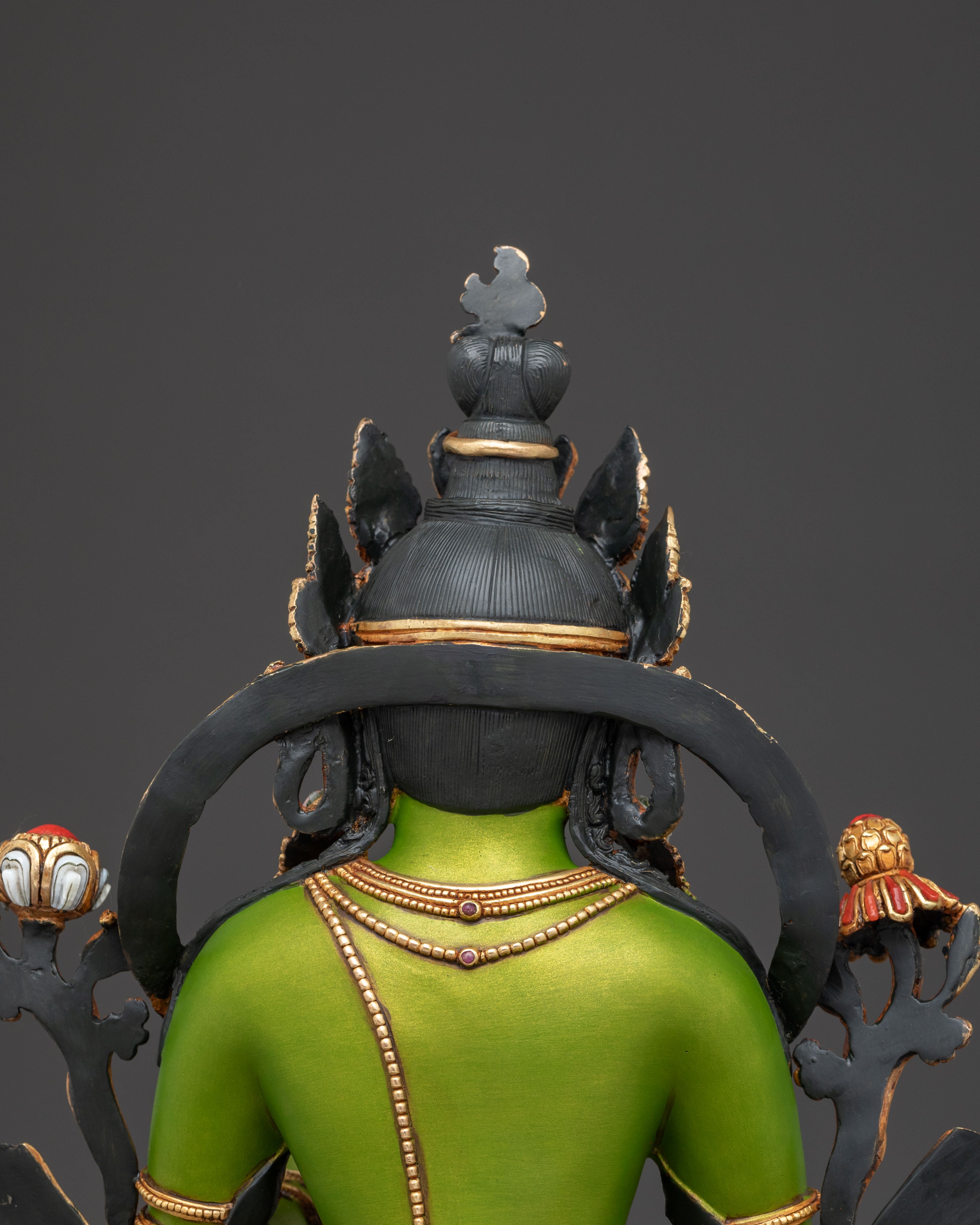 Green Tara Sculpture: Swift Protection