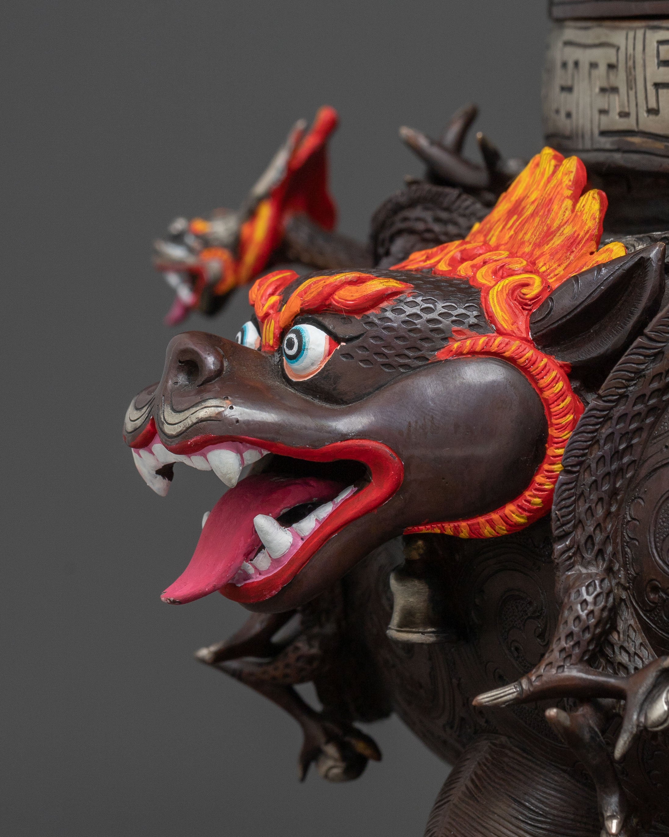 Fierce Protector Vajradaka Statue | Sacred Vajrayana Altar