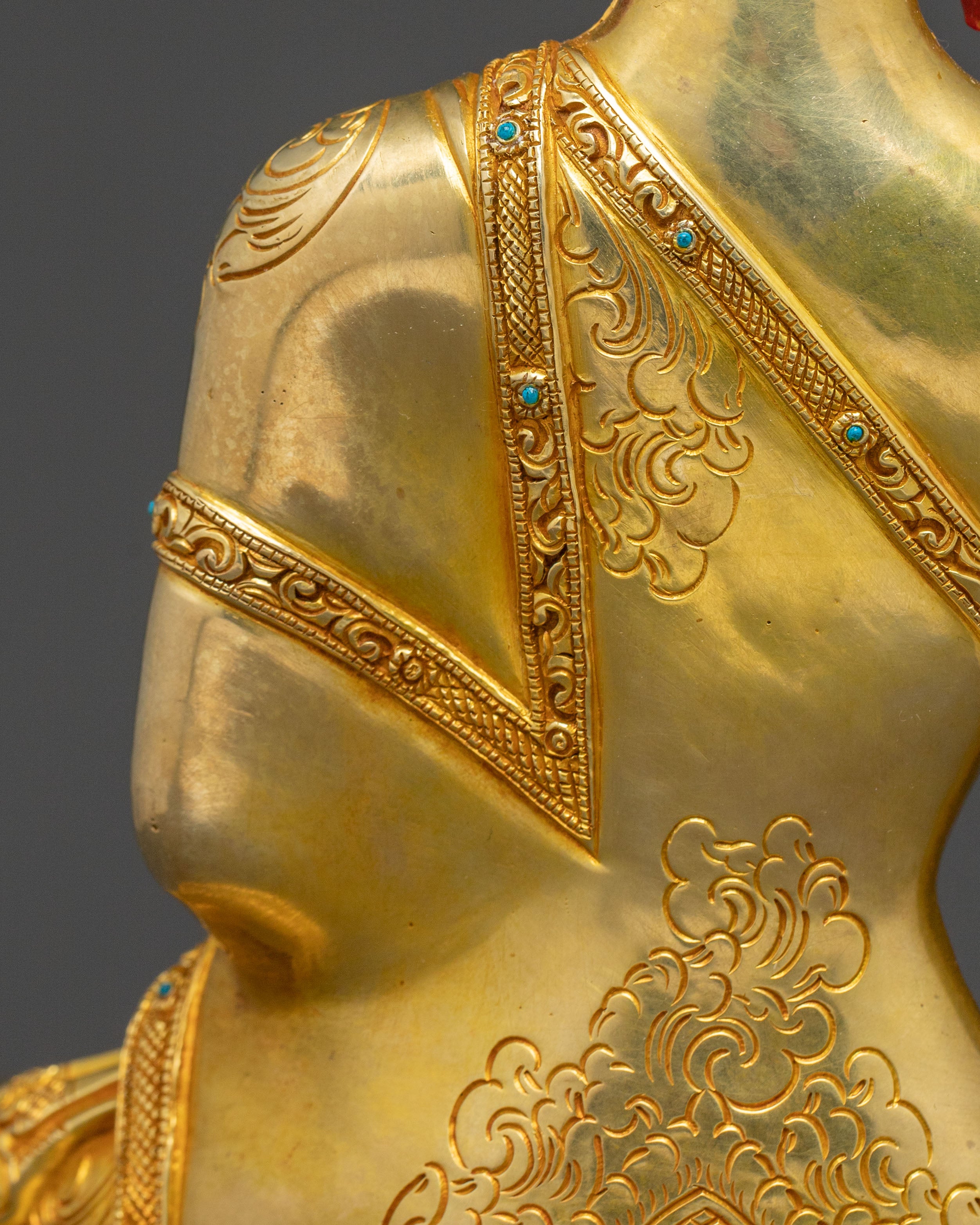 Serene Earth Touching Shakyamuni Buddha Statue