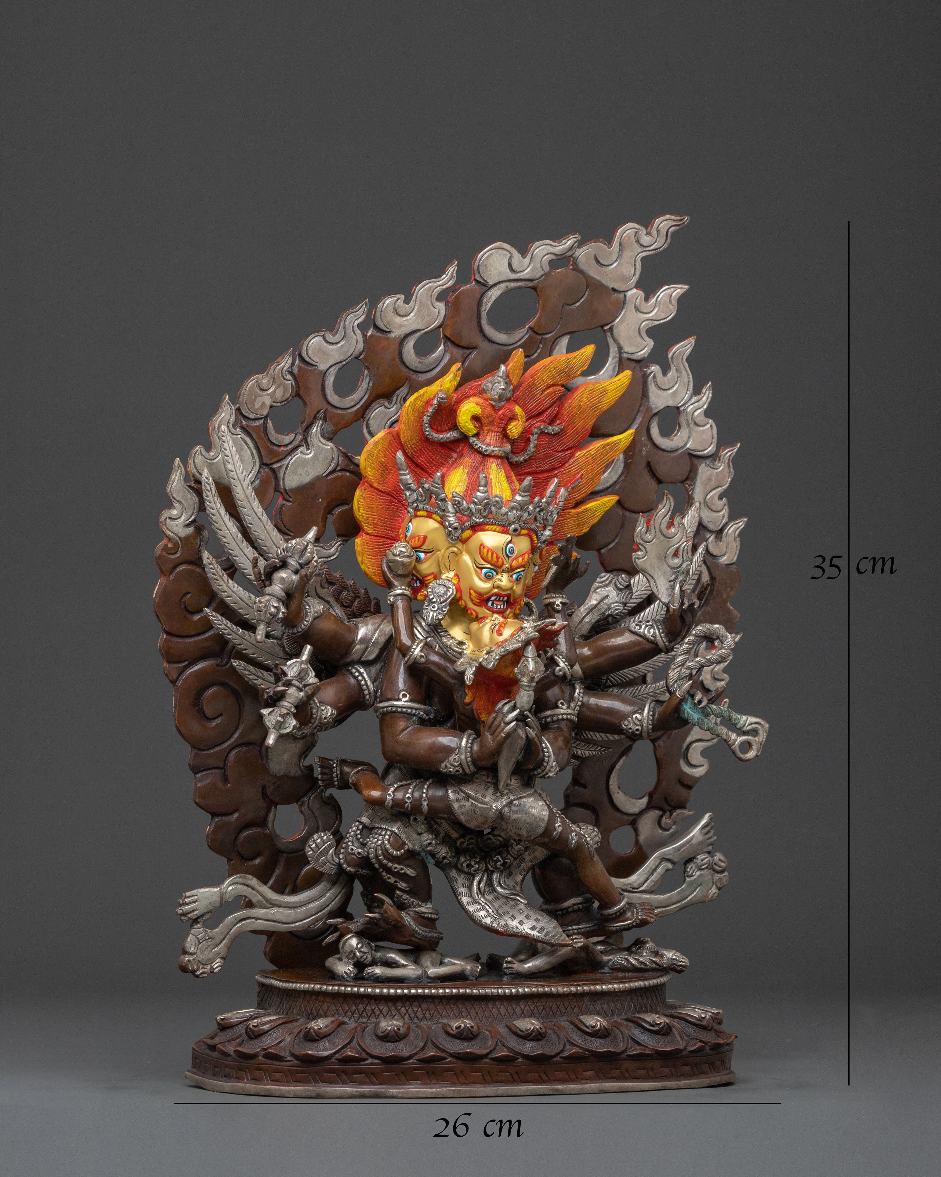 Vajrakilaya Meditational Statue | Sacred Altar Decor