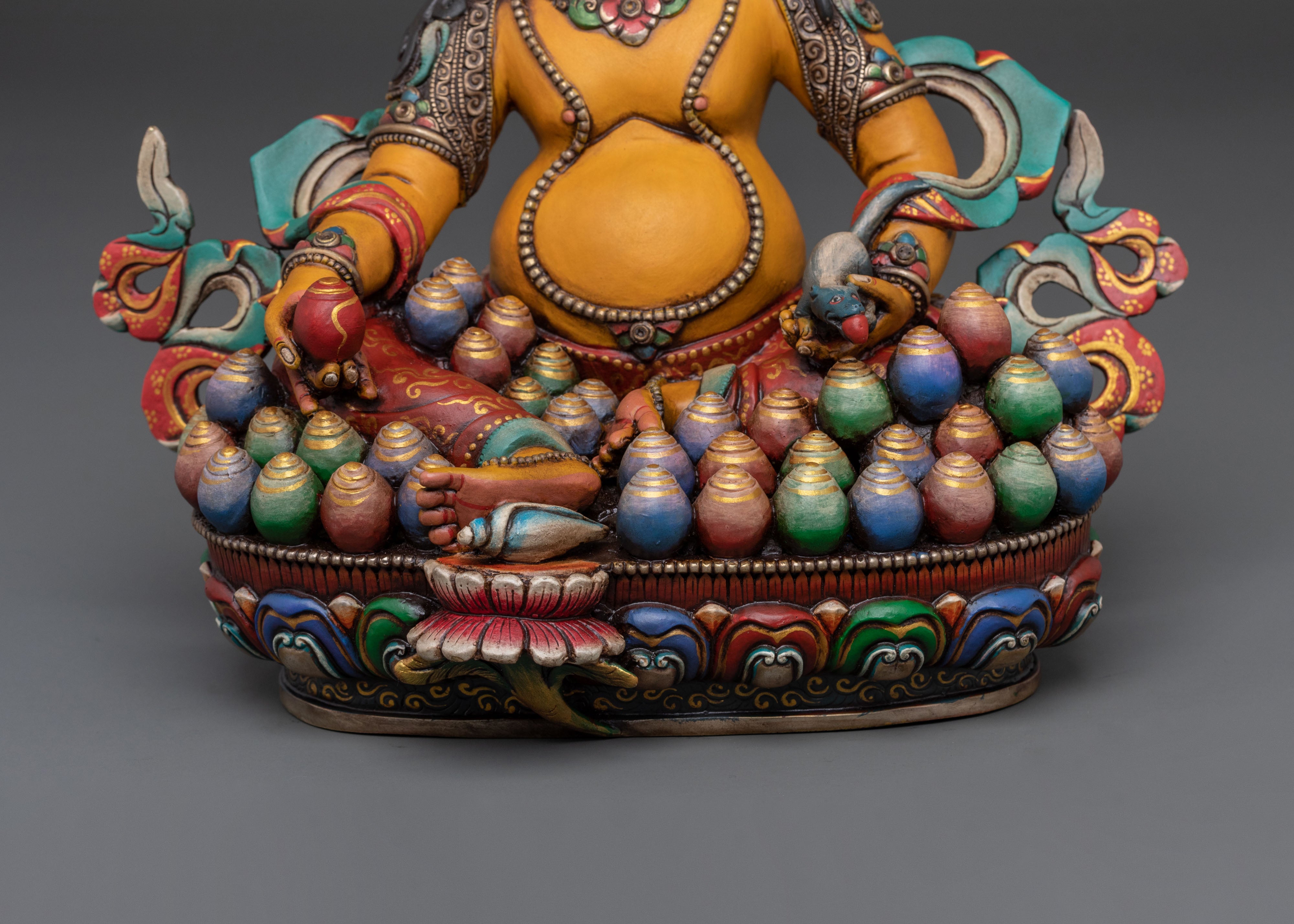 Dzambhala Statue | Tibetan Buddhist Wealth God