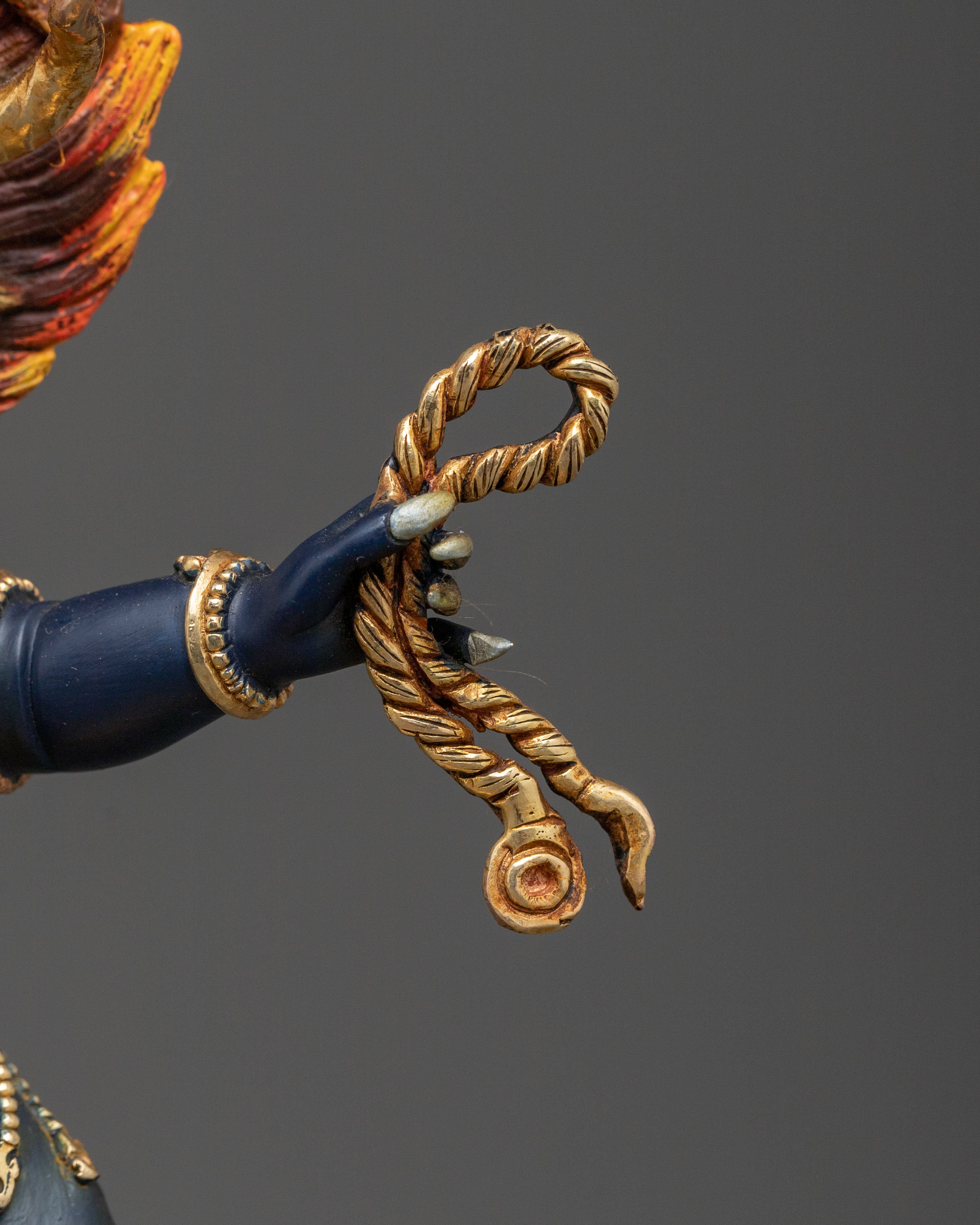 Handcrafted Yama Dharmaraj Figure | Fierce Deity