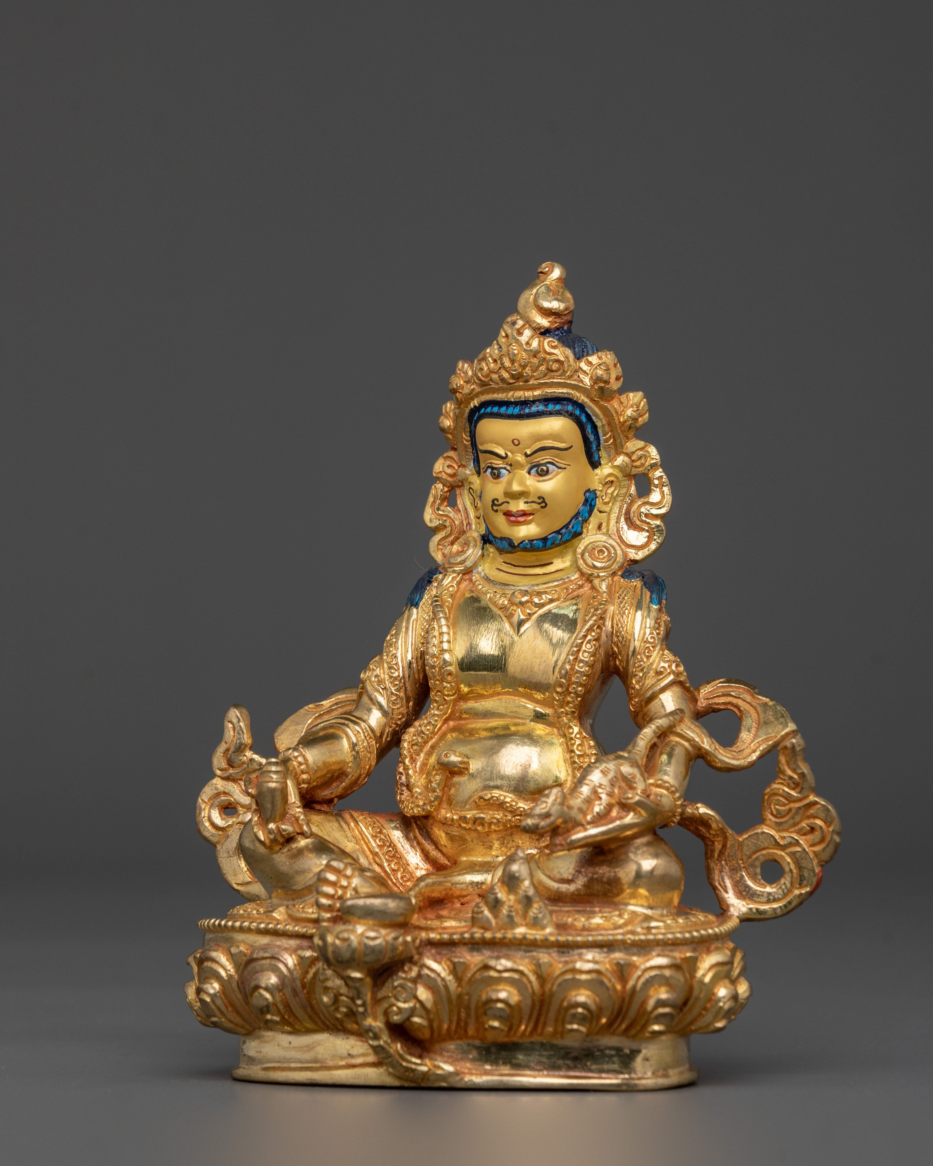 Dzambhala Sacred Statue | Tibetan Buddhist Deity