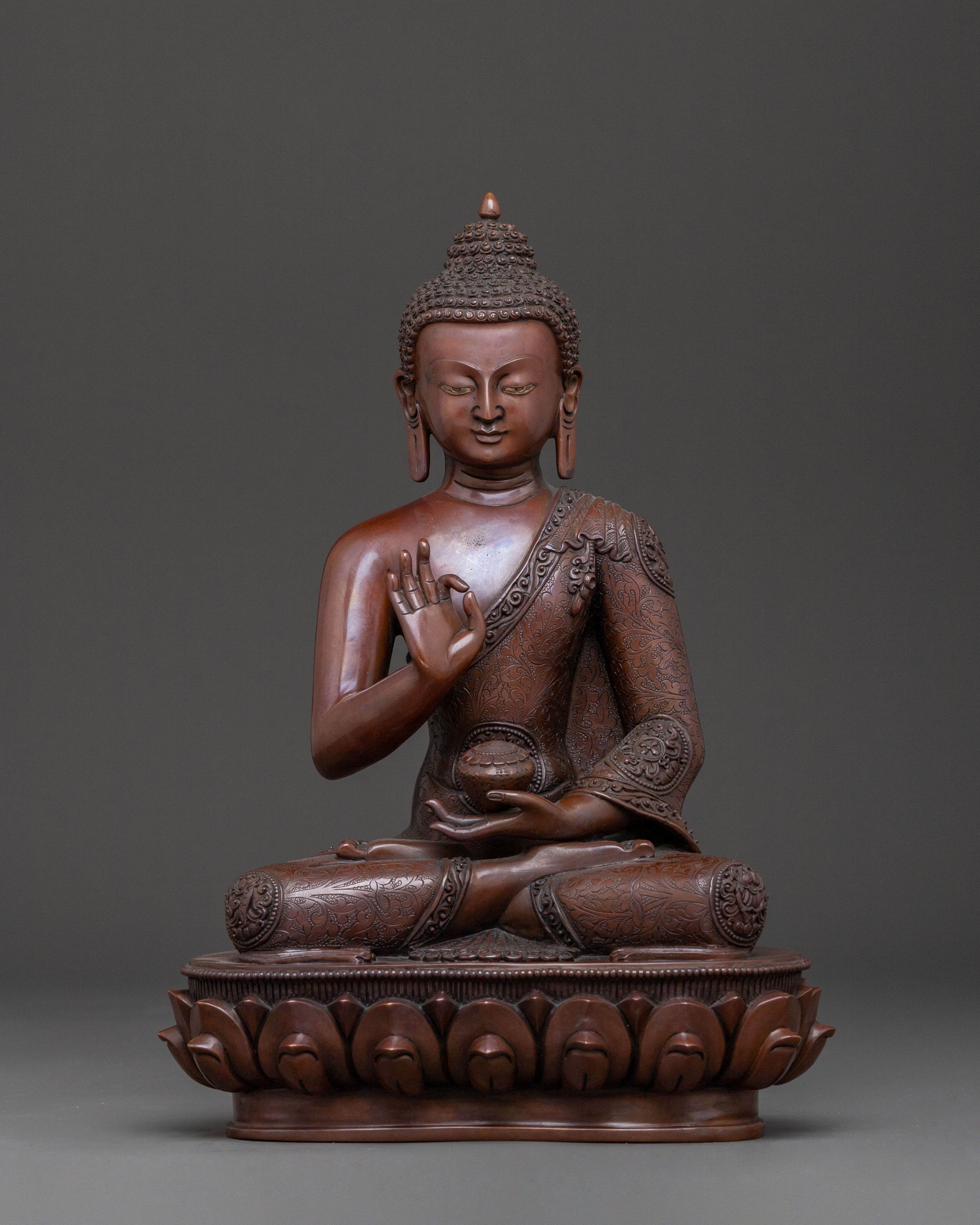Five Dhyani Buddha Sculpture Set | Sacred Icons