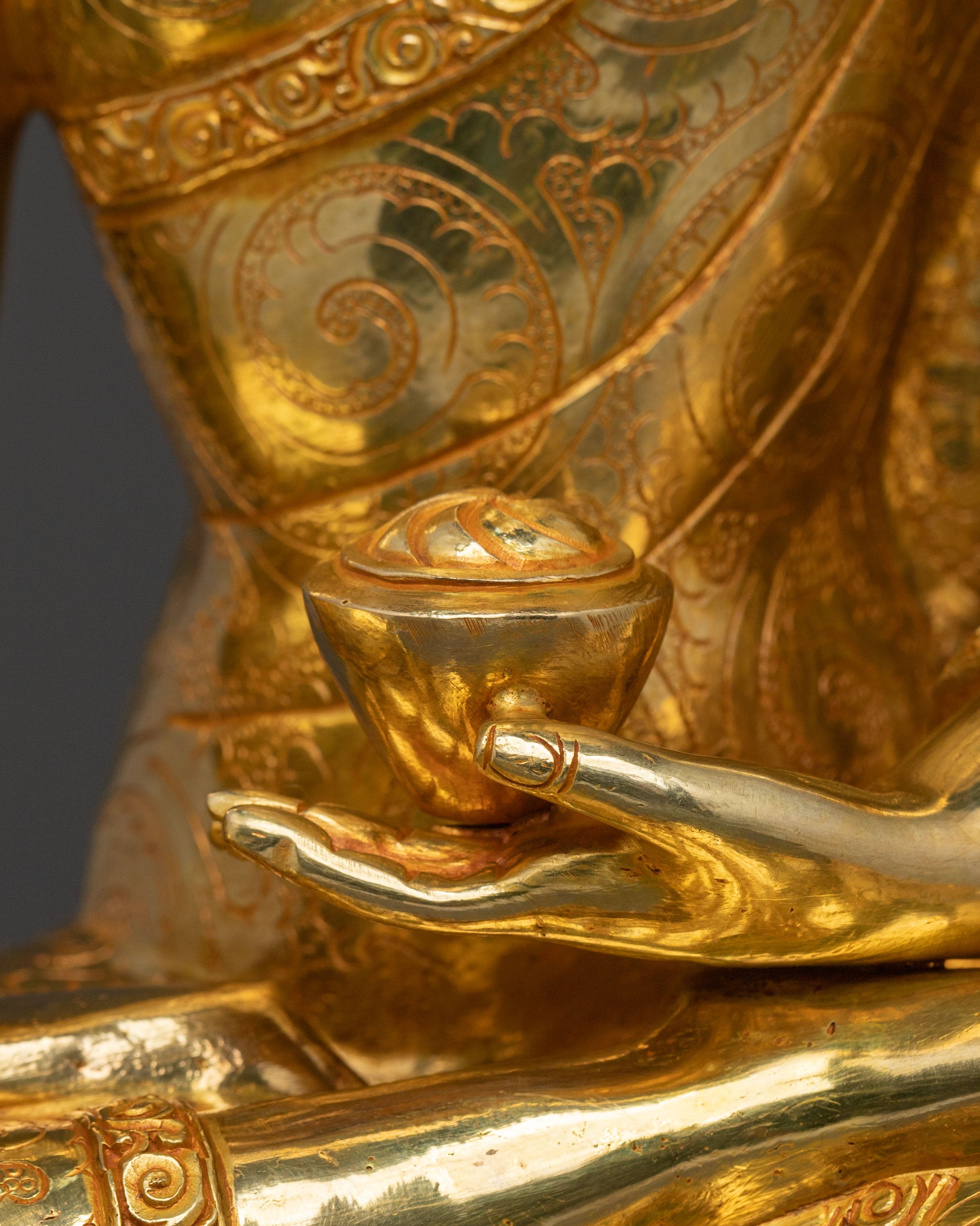 Handcrafted Jigten Sumgon Statue | Buddhist Master