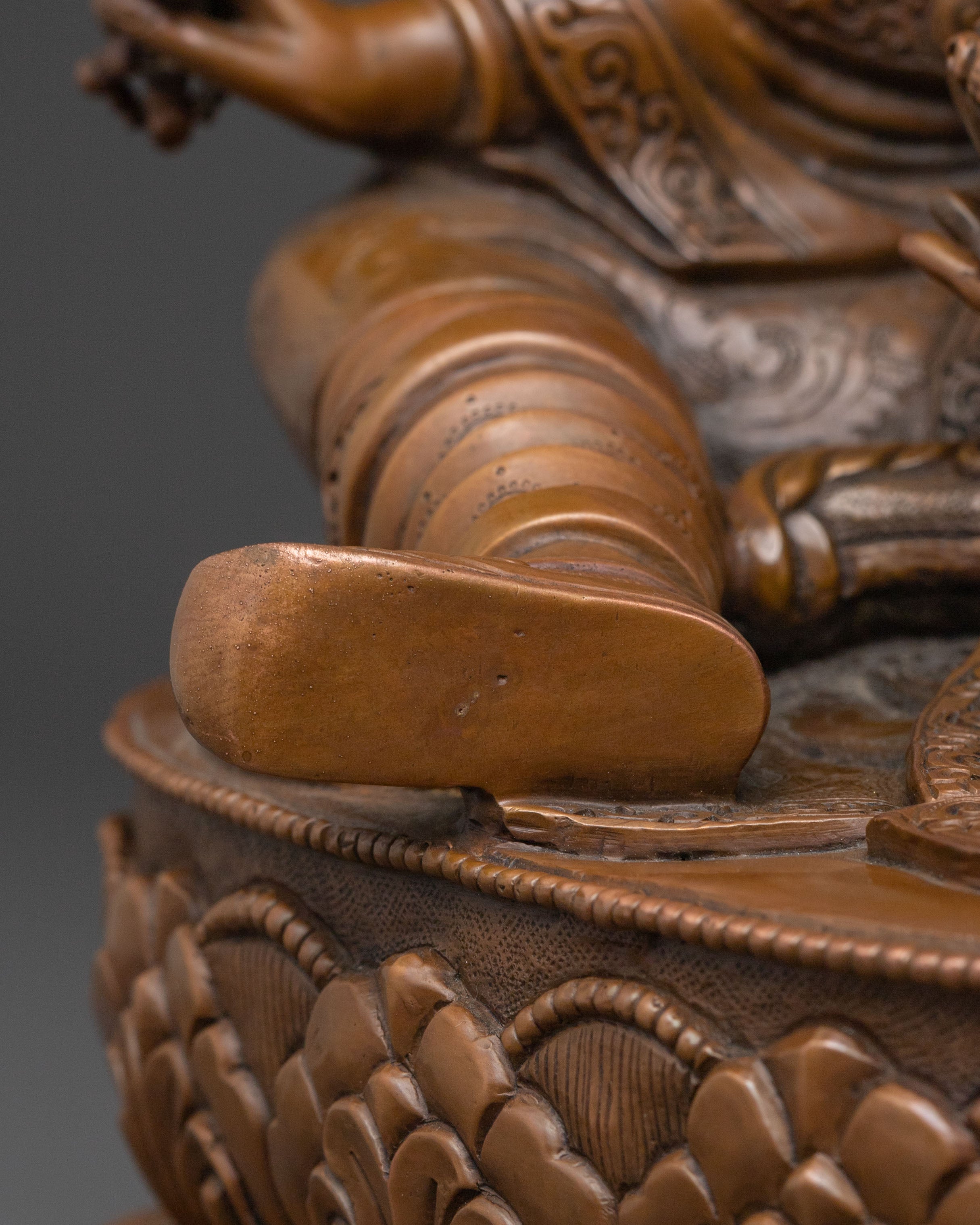 Guru Rinpoche Altar Sculpture | Spiritual Decor