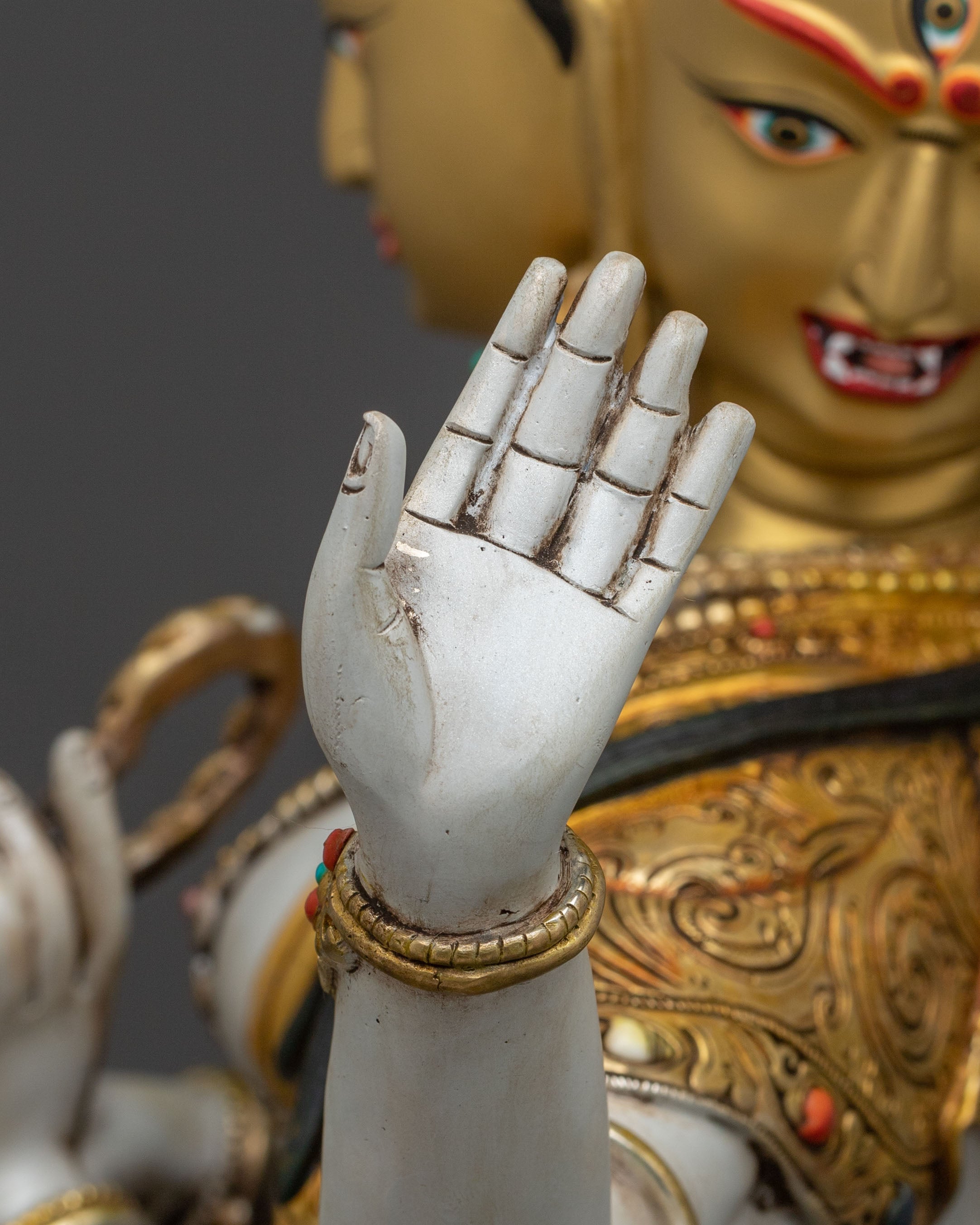 Three Face Dakini Namgyalma Statue | Goddess of Longevity and Purification