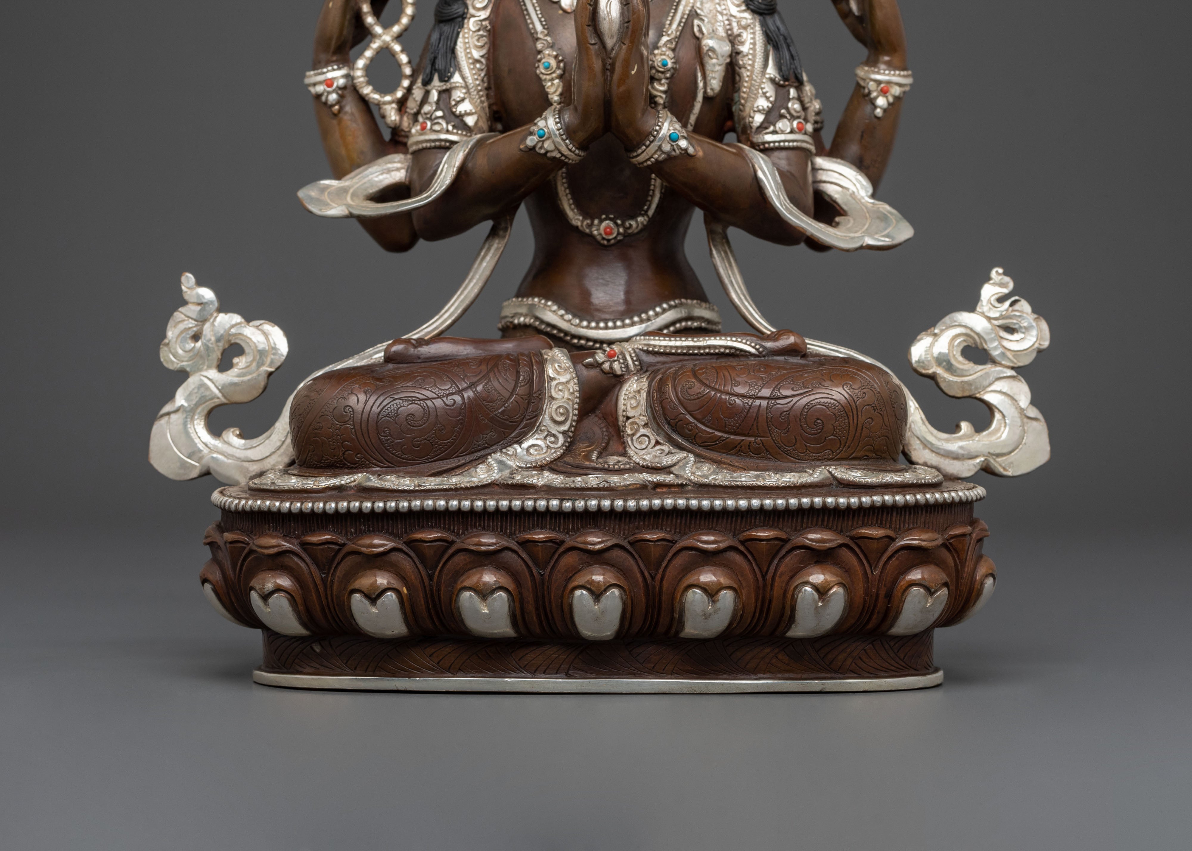 Sacred Chenrezig Statue | Tibetan Buddhist Deity