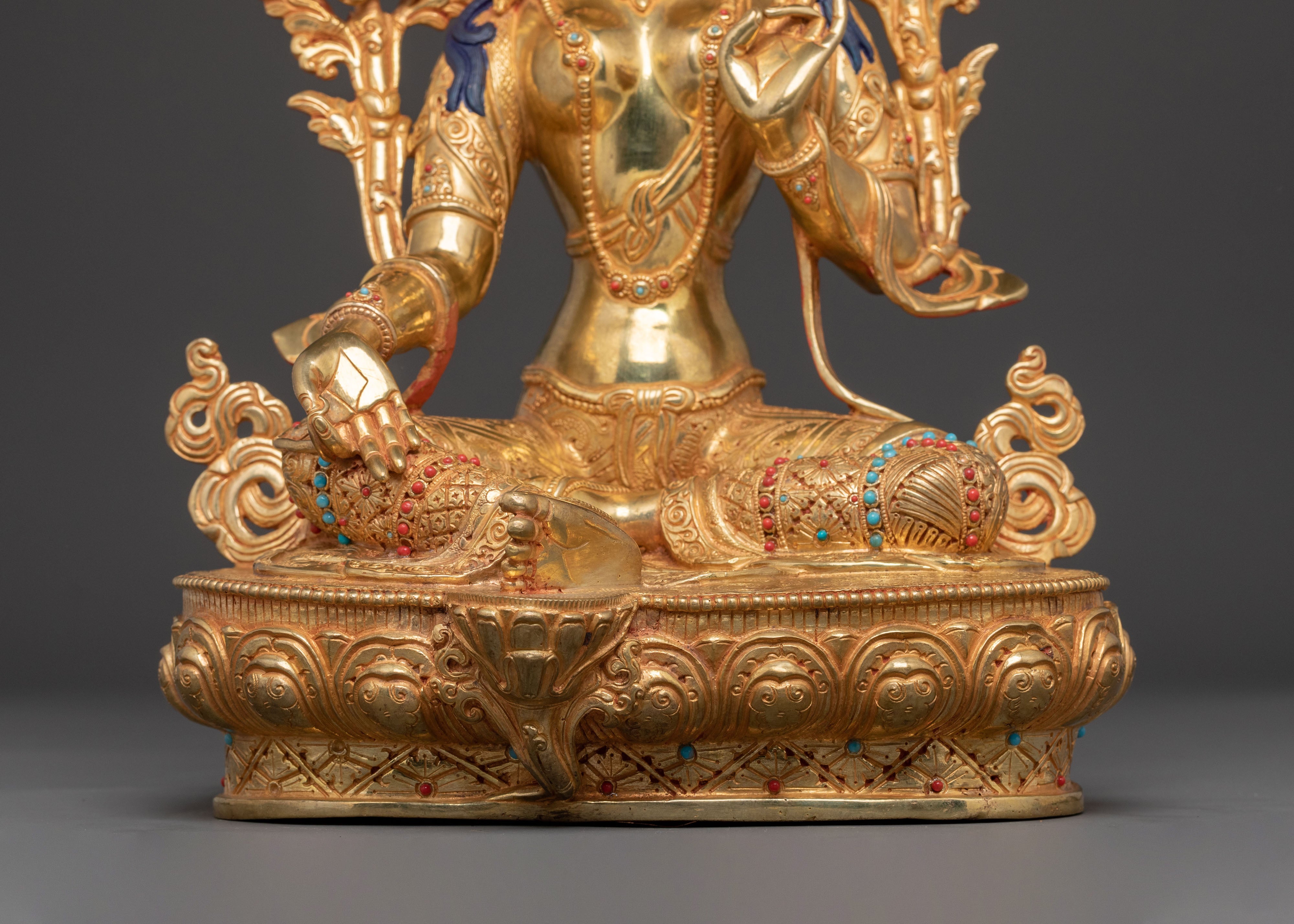 Mother of Compassion Green Tara Statue