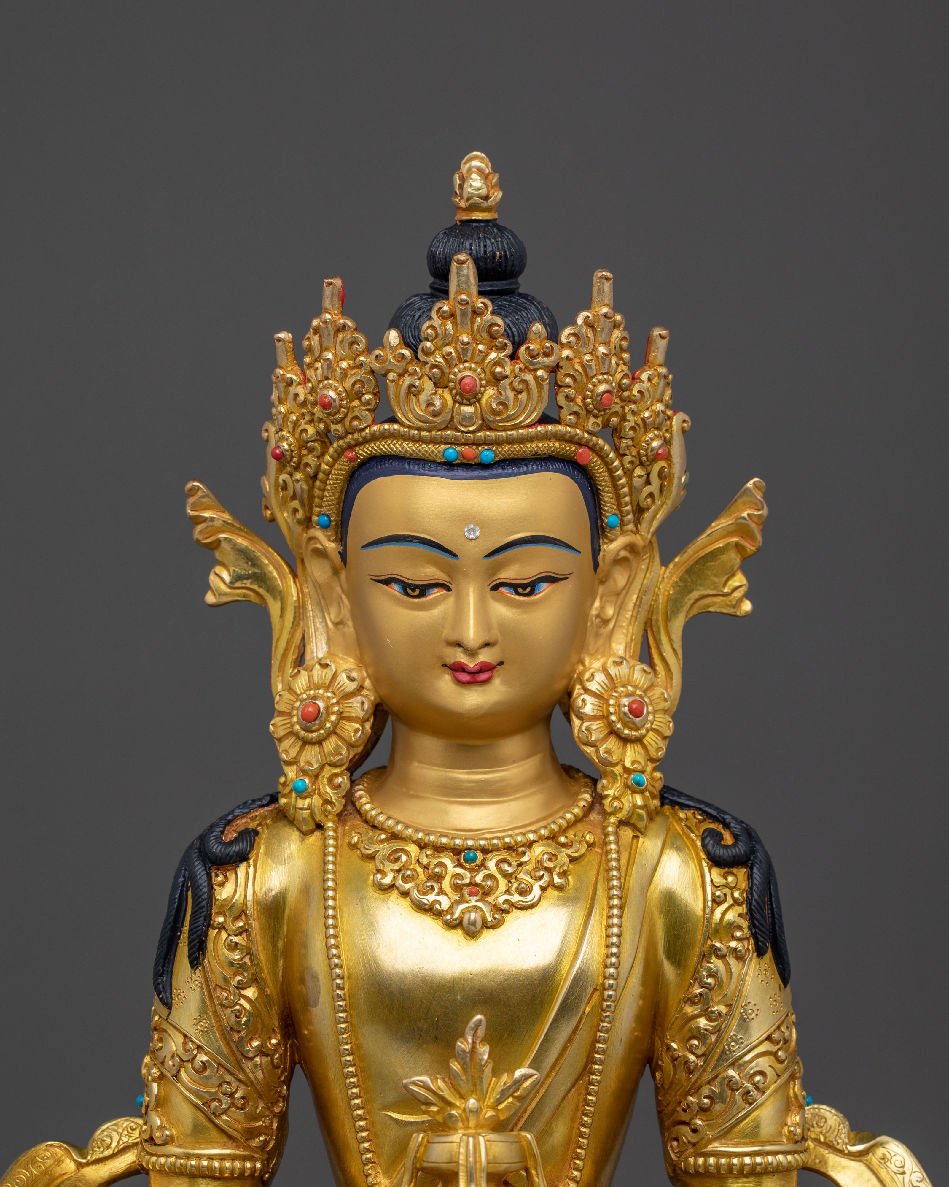 Amitayus Statue | Buddhist Long Life Deity