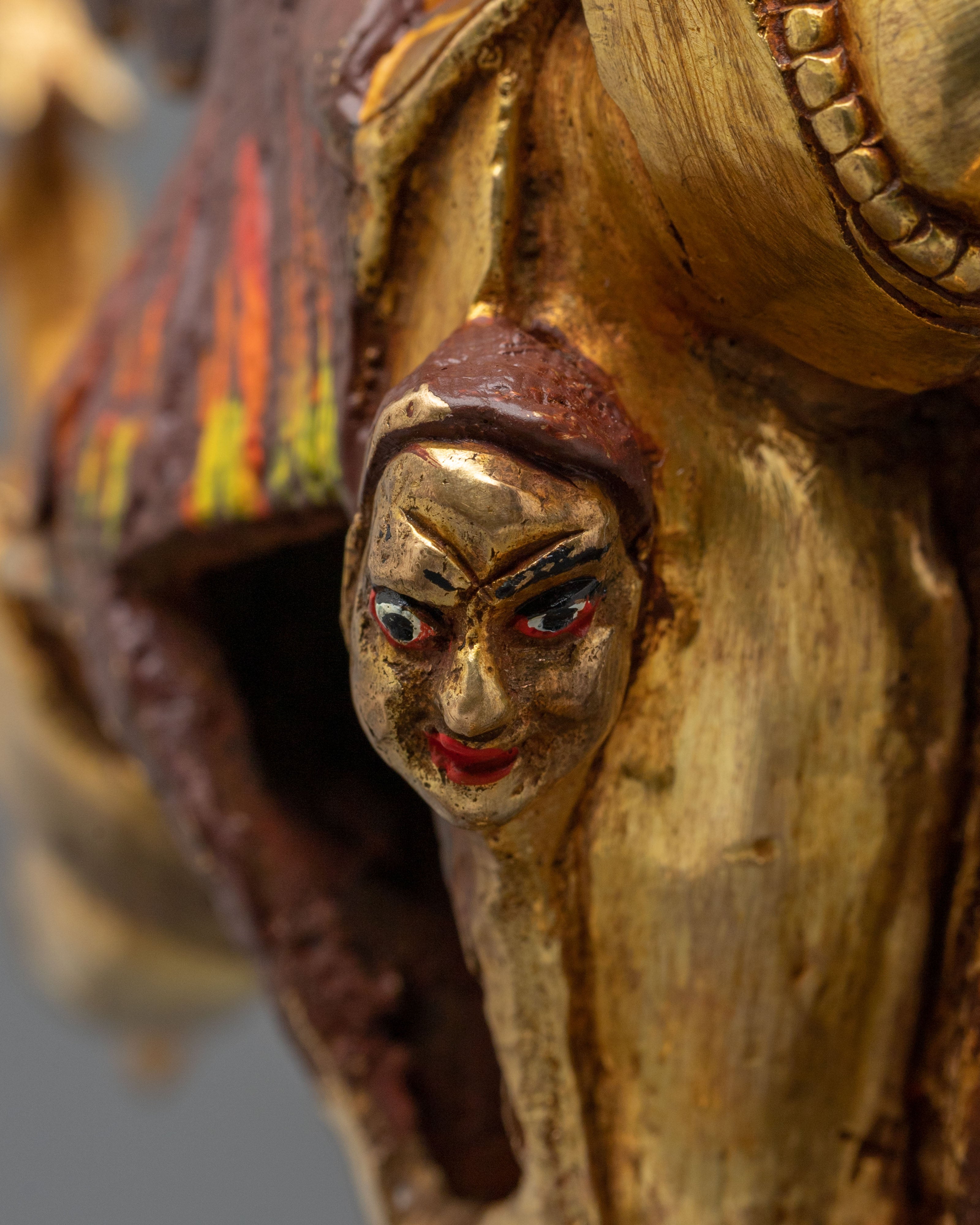 Ekajati Statue | Wrathful Buddhist Guardian