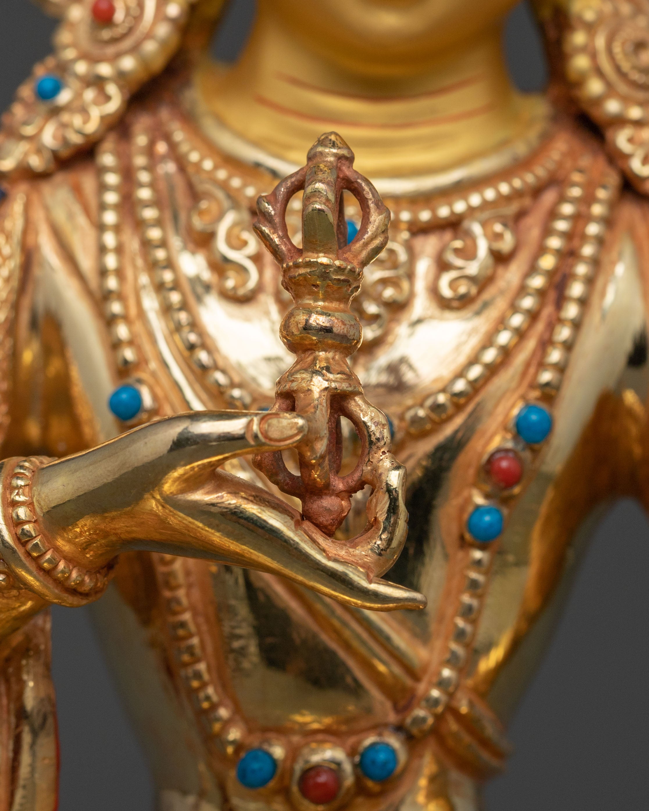 Traditional Statue of Vajrasattva | Deity of Purification Karma