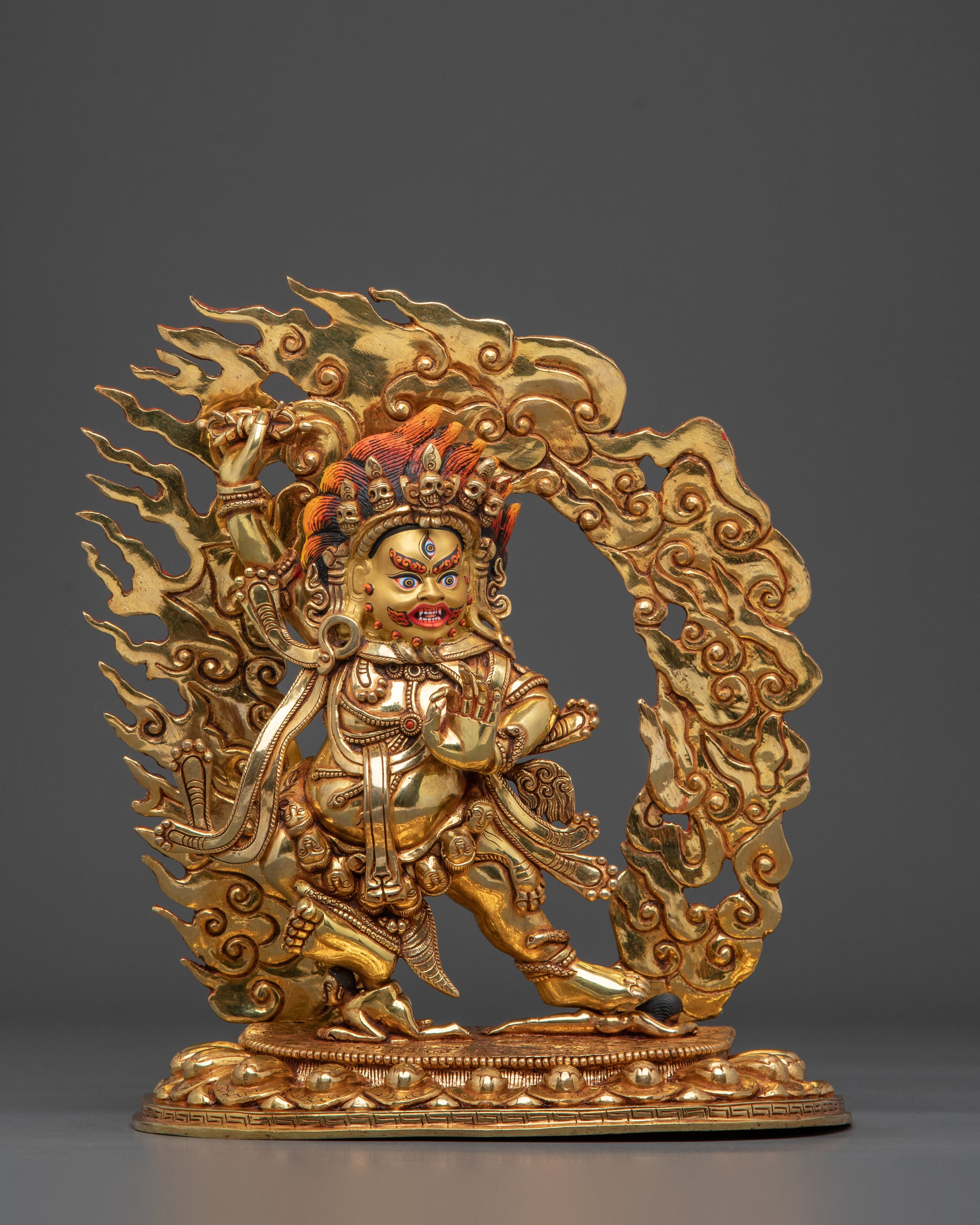 8 Manifestation of Guru Rinpoche Set with 24k Gold Glided