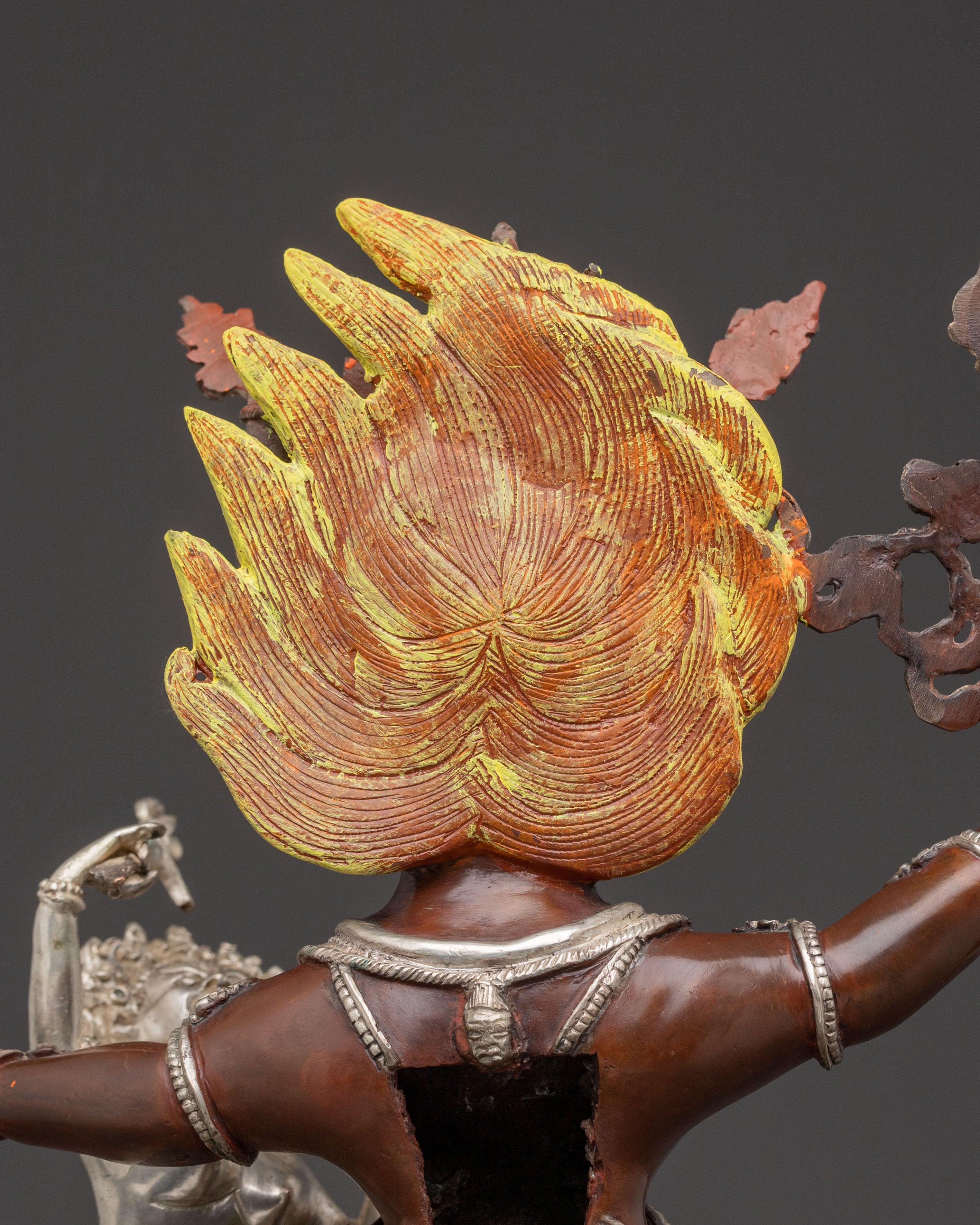 Sacred Statue of Yamantaka with Vajravetali – Protective Fury