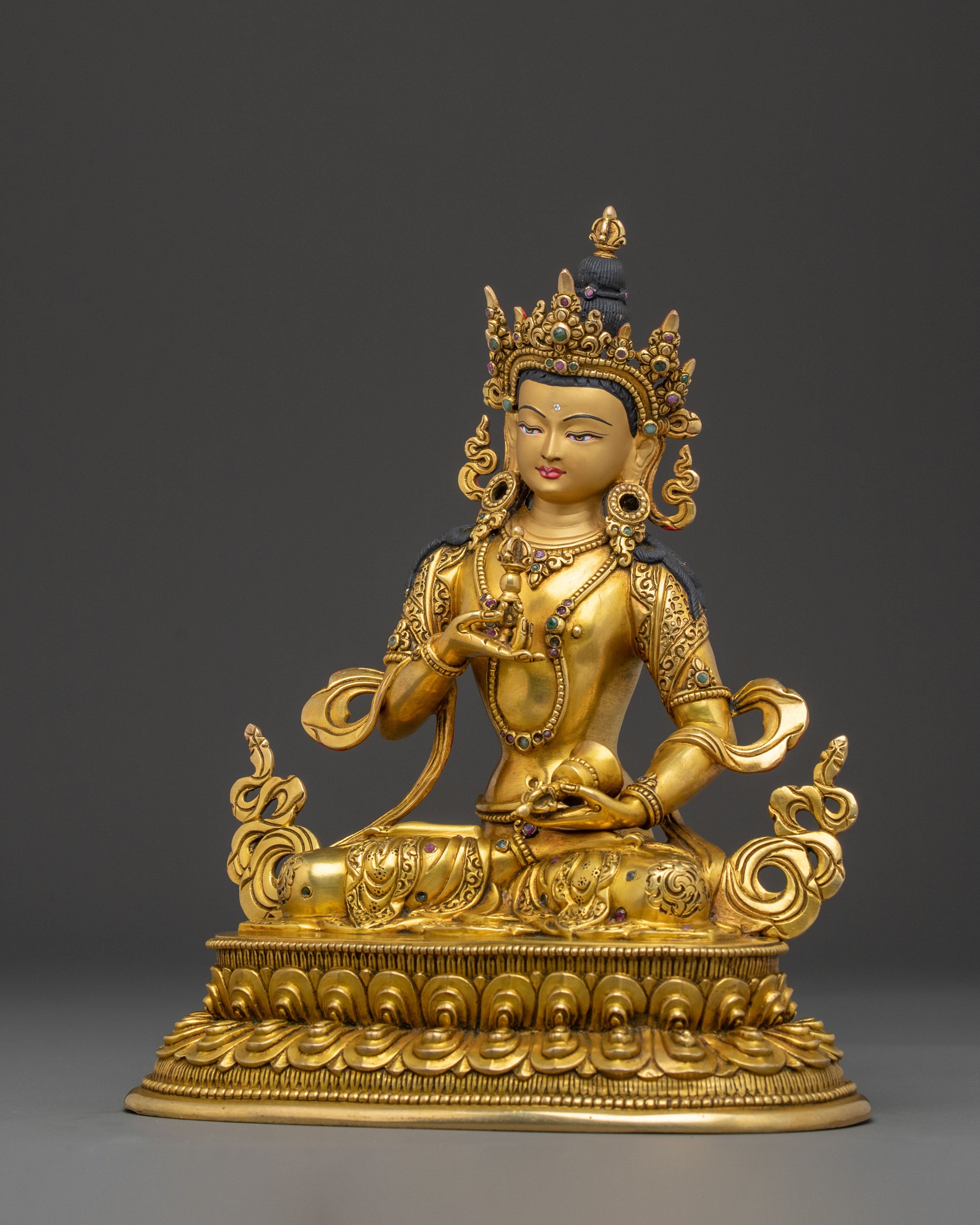 Handcrafted Vajrasattva Spiritual Statue | Home Decor