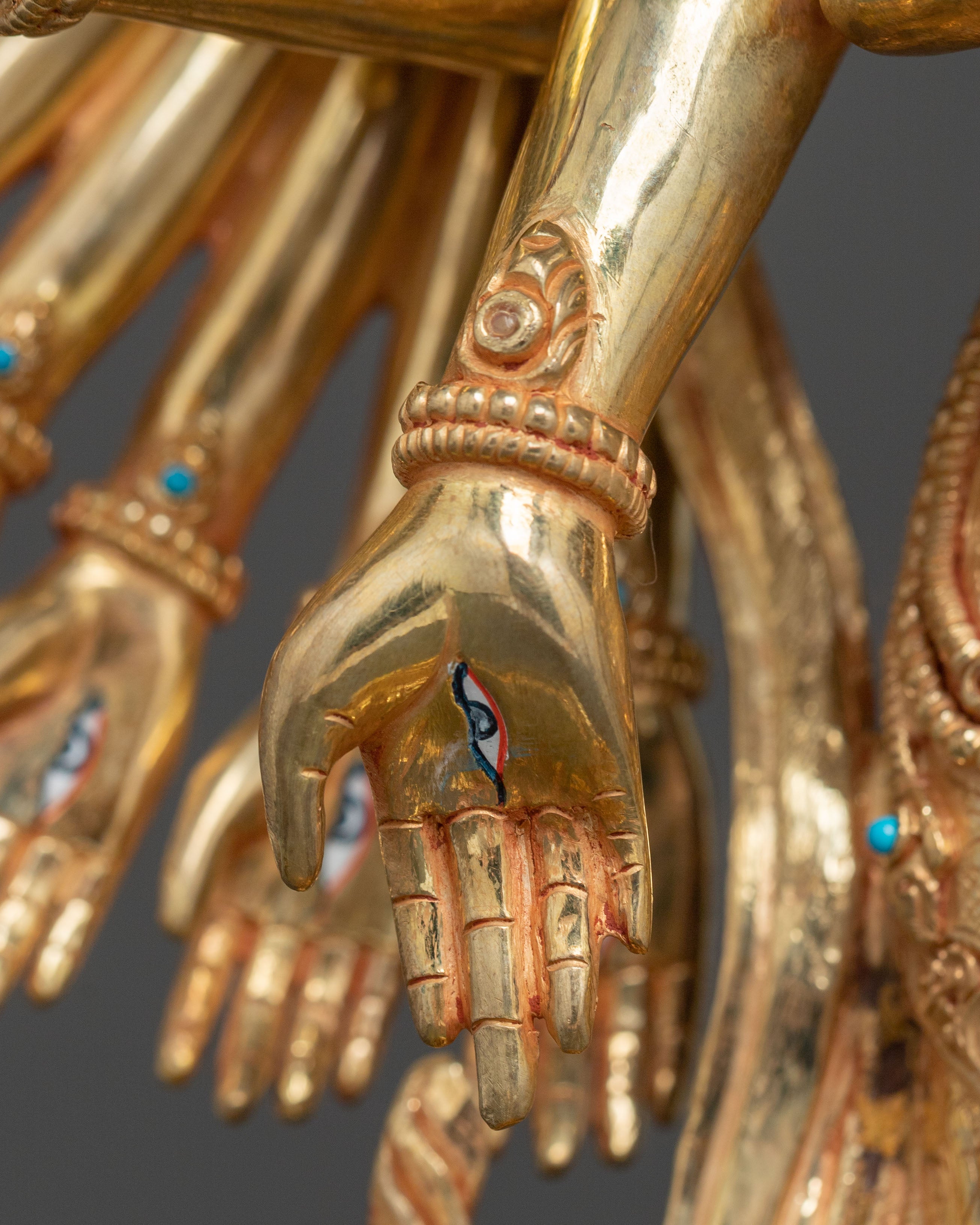 Thousand Armed Chenrezig Sacred Statue