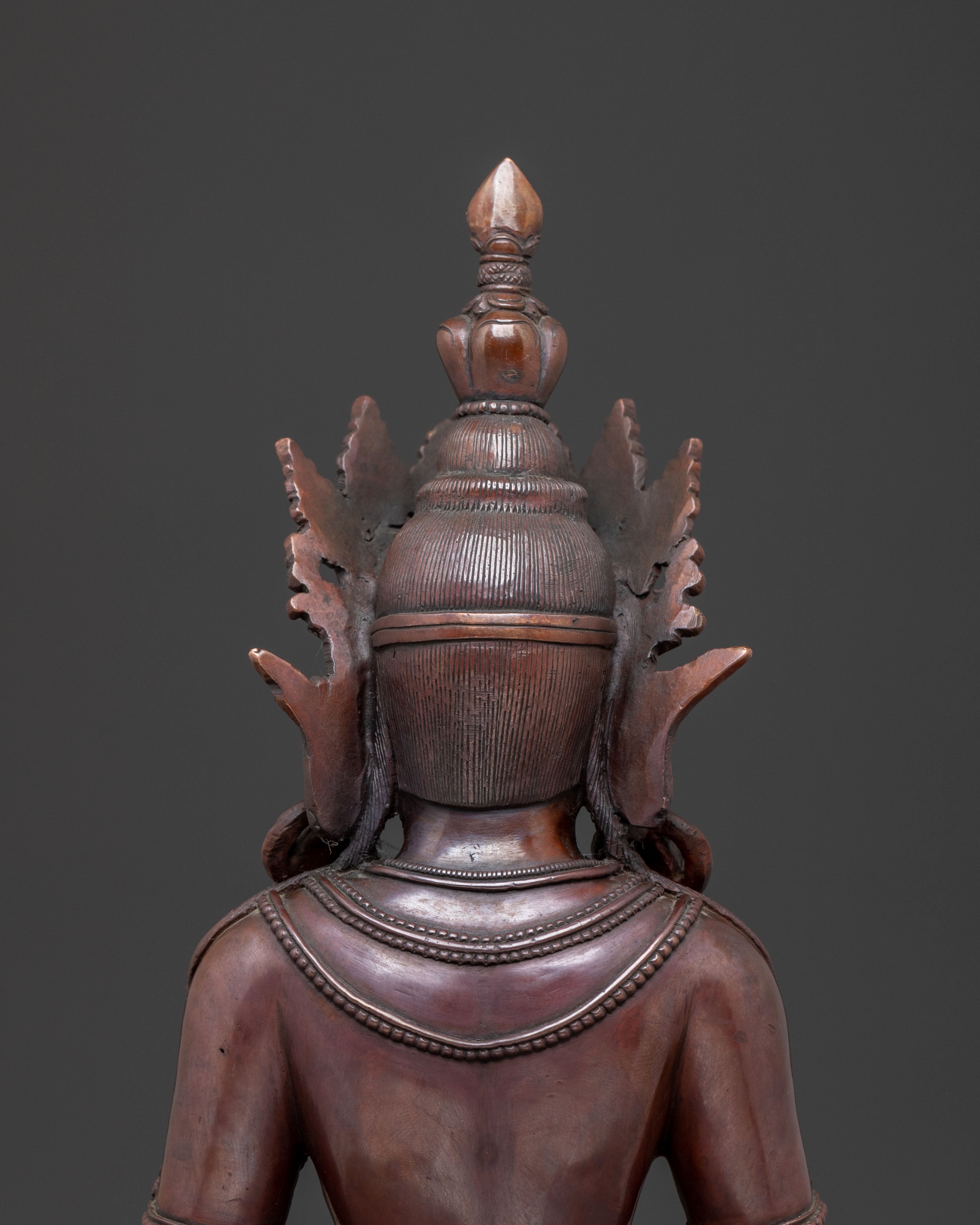 Amitayus Statue: Lord of Infinite Life