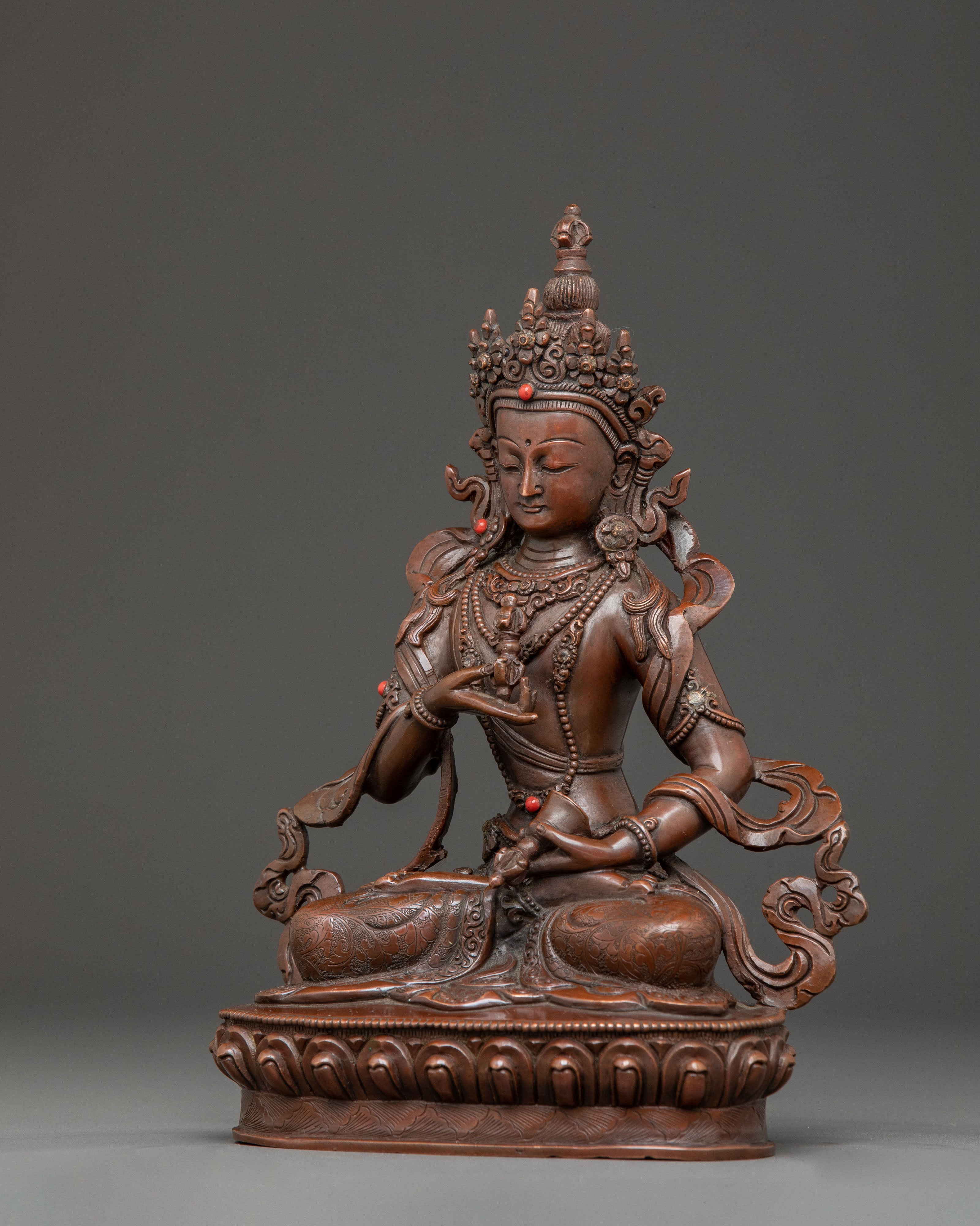 Handmade Bodhisattva Set for Altar Decor | Tibetan Buddhist Deity Collection