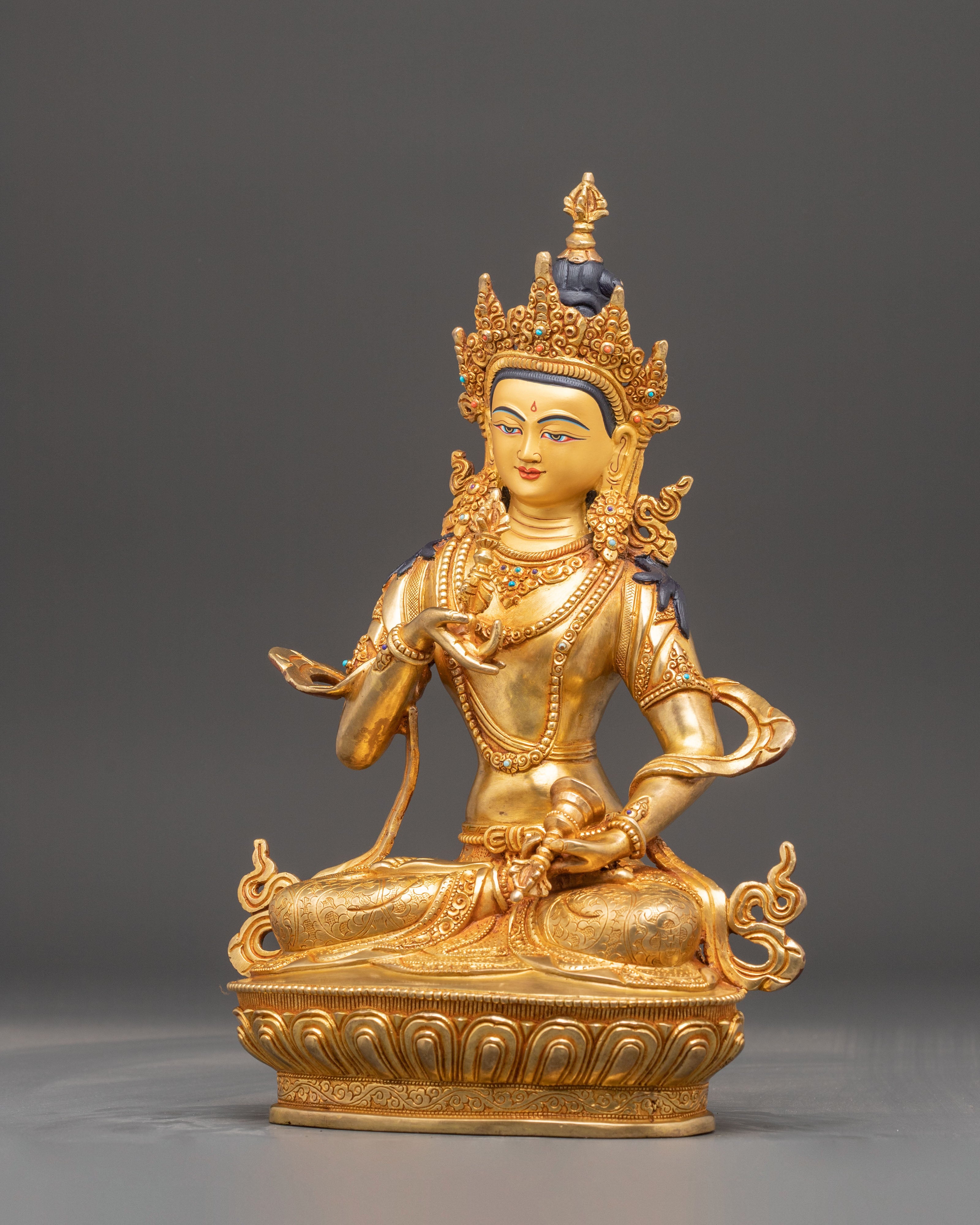 Handmade Vajrasattva Statue: Buddhist Symbol of Purification