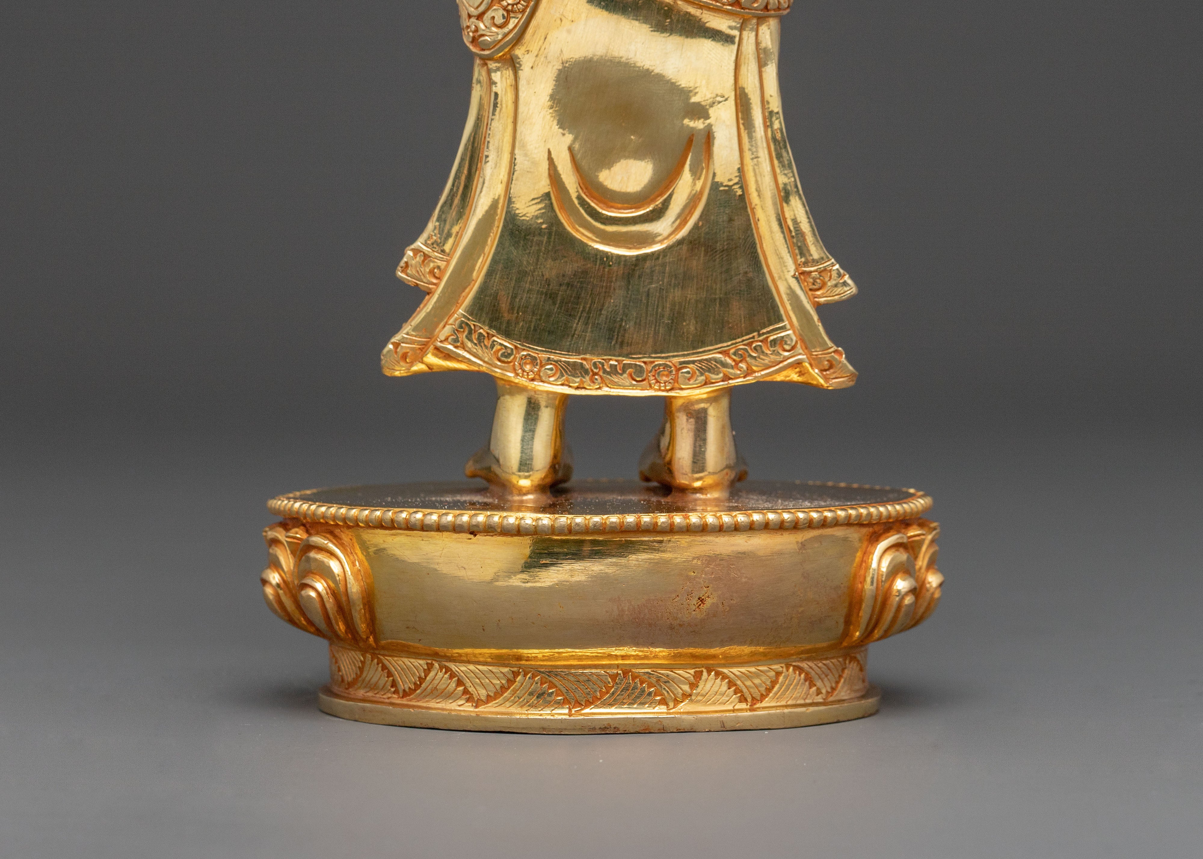 Serene Disciples Sculpture of Shakyamuni Buddha for Altars