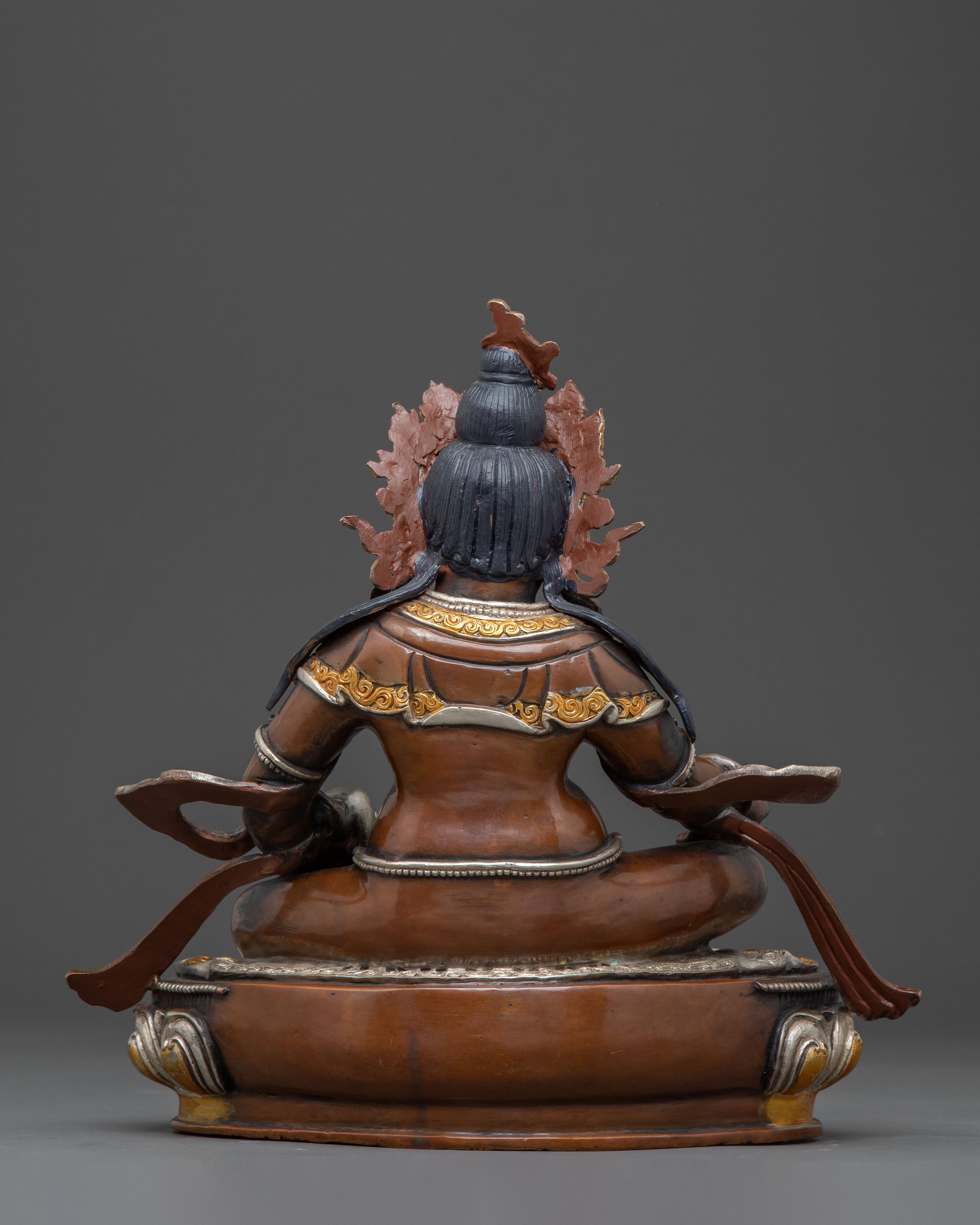 Dzambhala Wealth Guardian Statue | Handcrafted Prosperity Icon