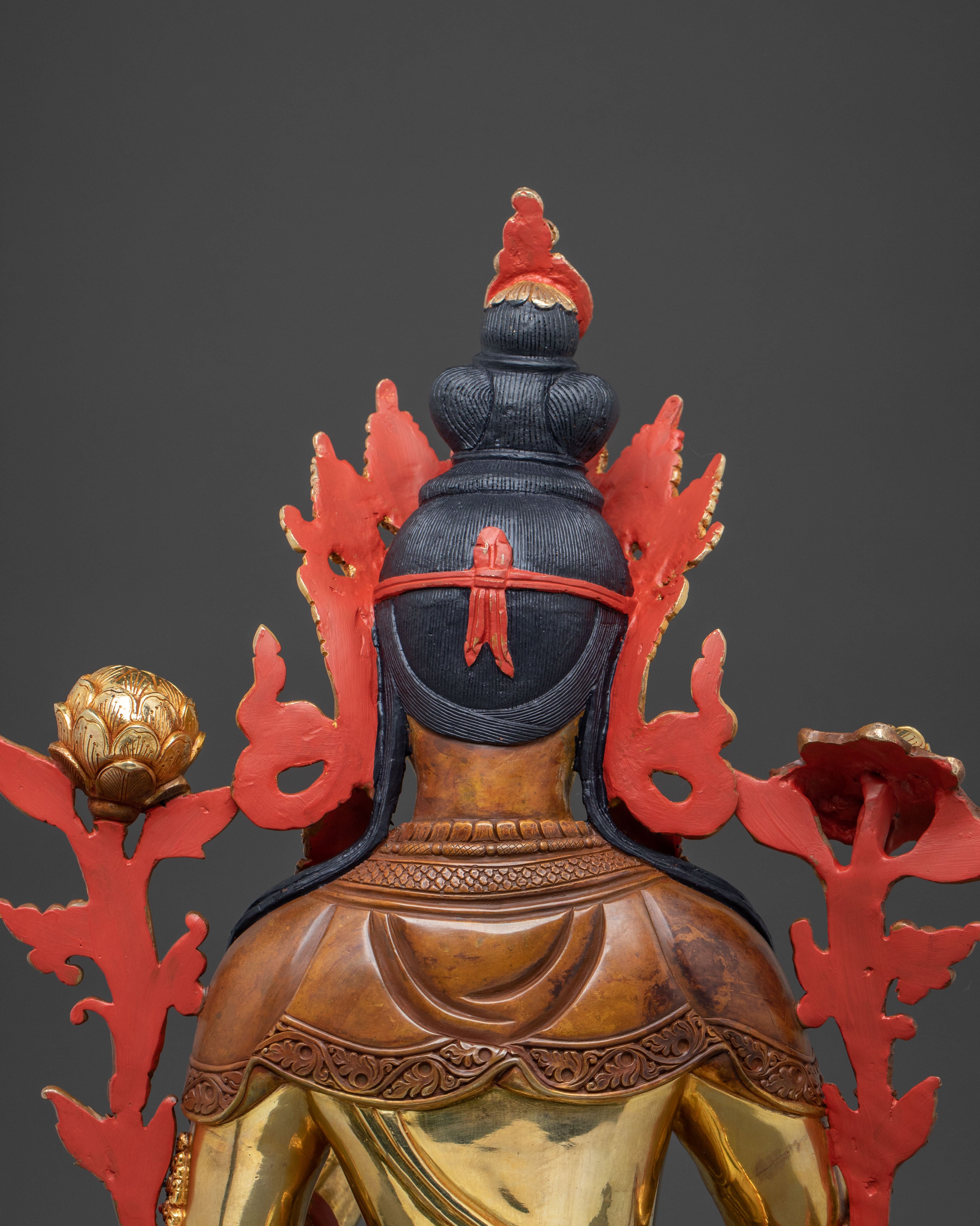 Green Tara Blessing Statue | Prosperity Figure