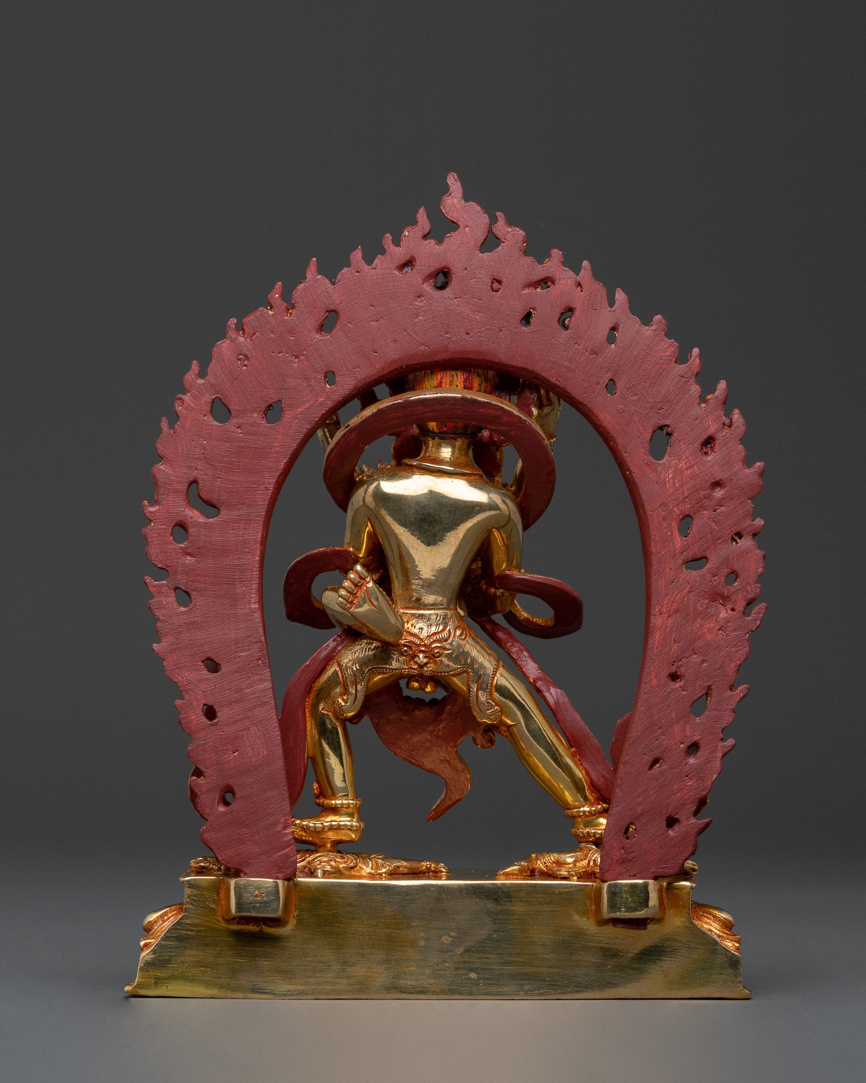 Chakrasamvara Sacred Golden Statue | Home Decor