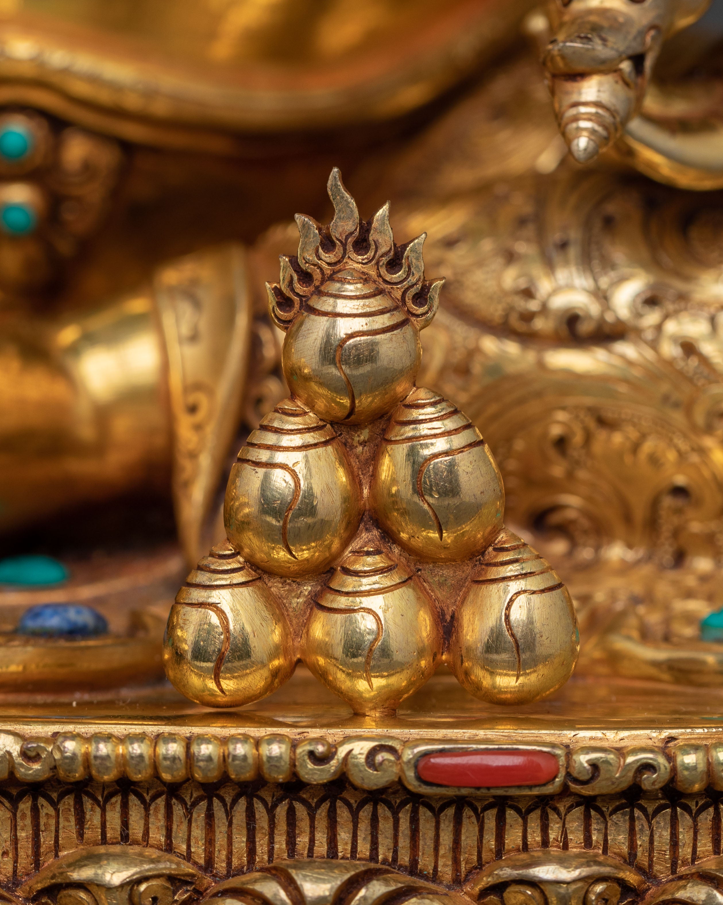 Handcrafted Dzambhala Statue: Wealth Blessing