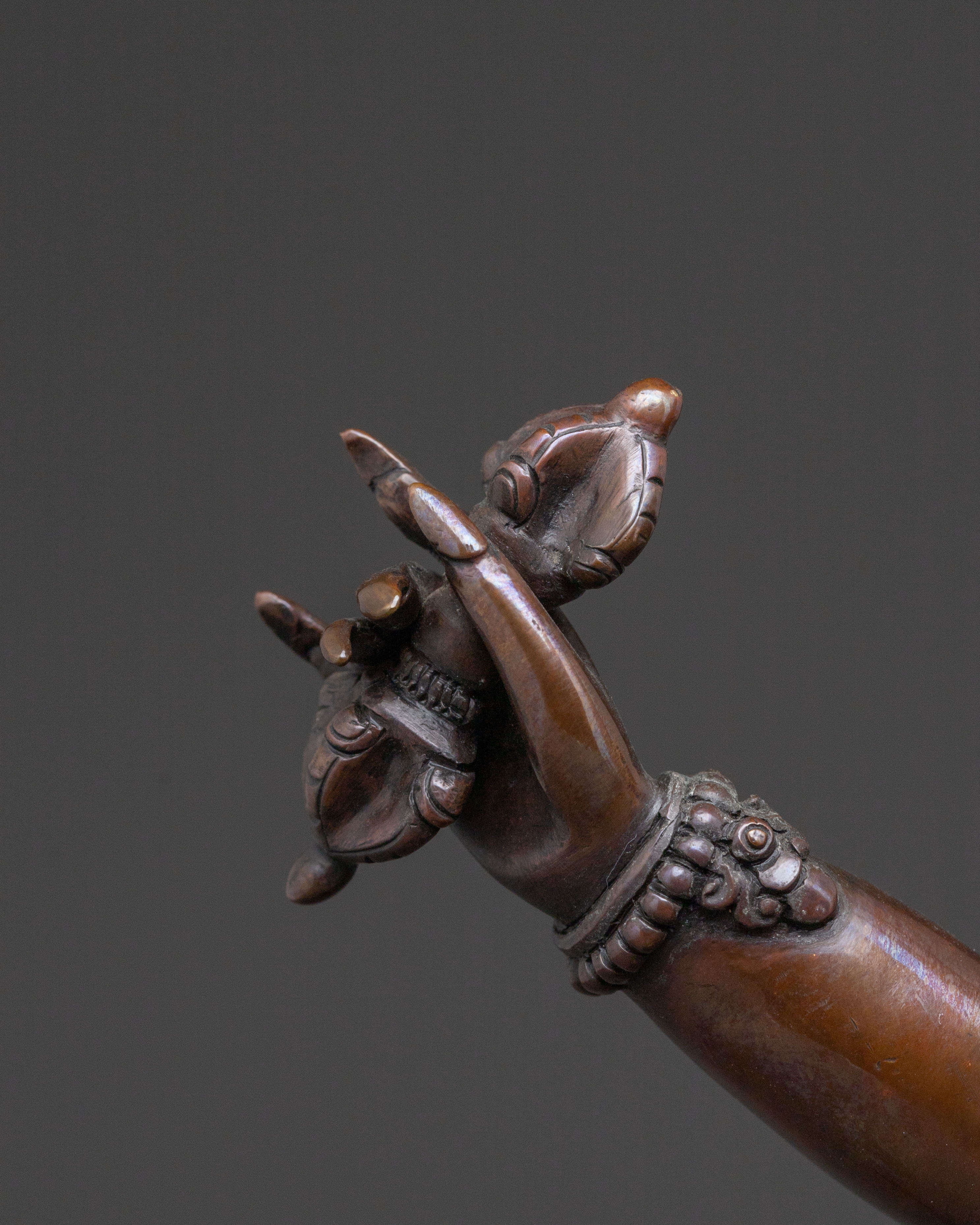 Vajrapani: Oxidized Copper Serenity