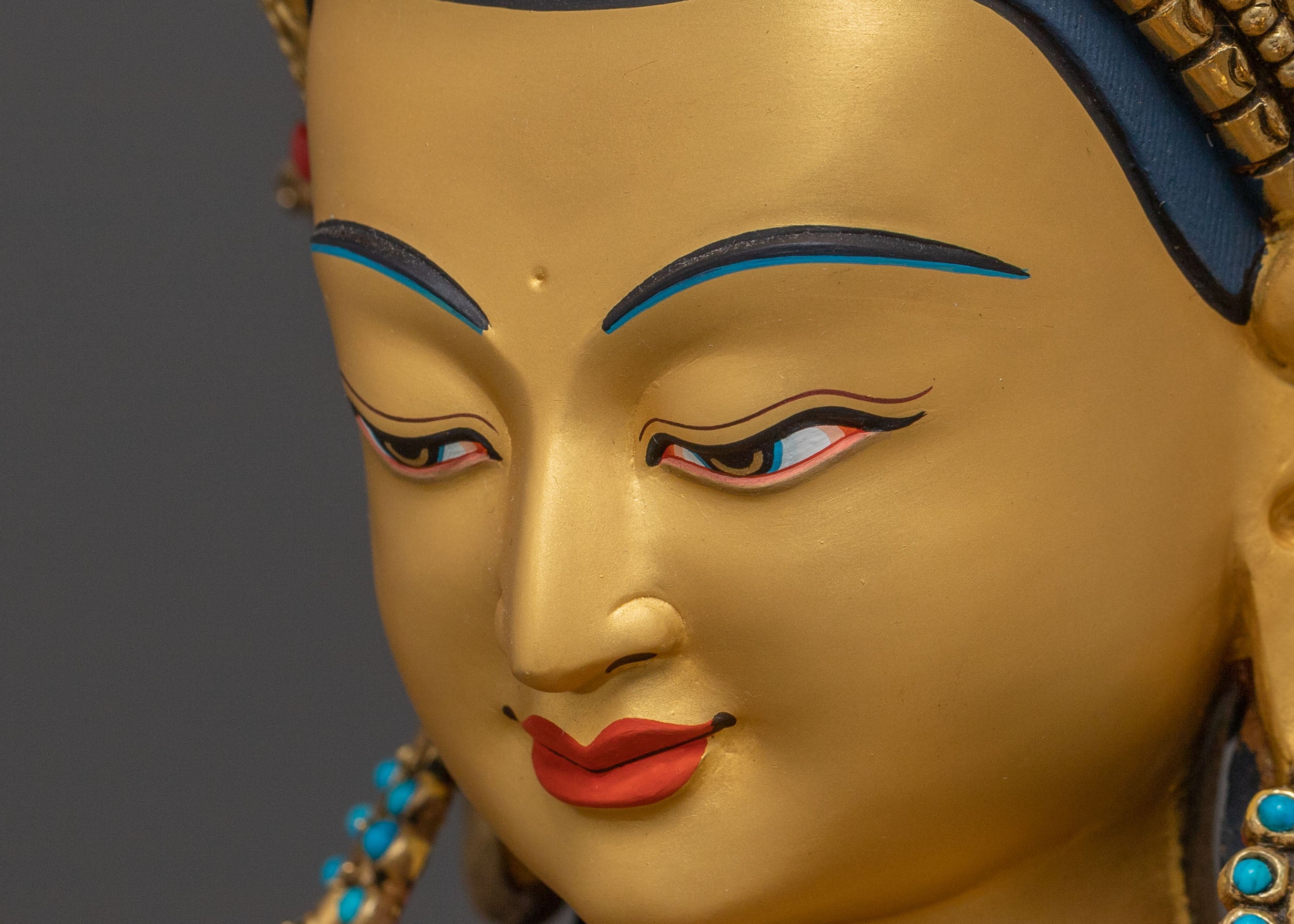 Dharma Teacher Maitreya Buddha Statue for Altar