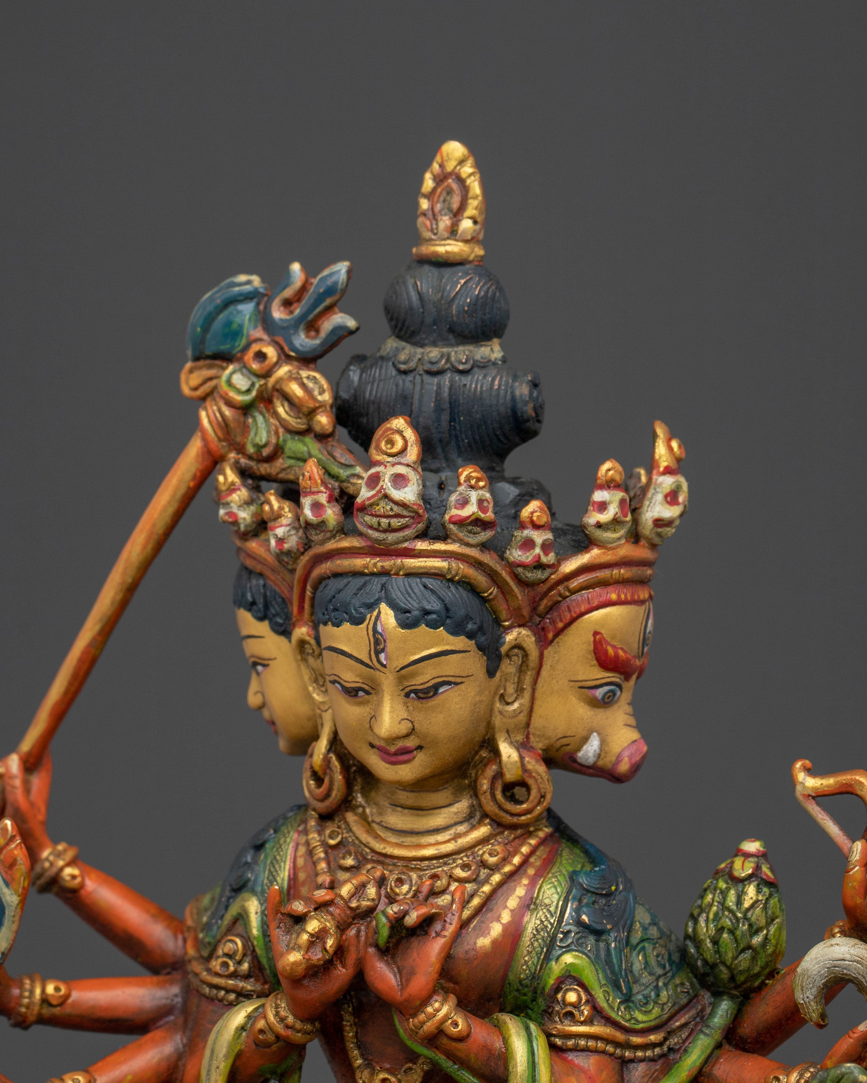 Marici Statue: Tibetan Buddhist Goddess