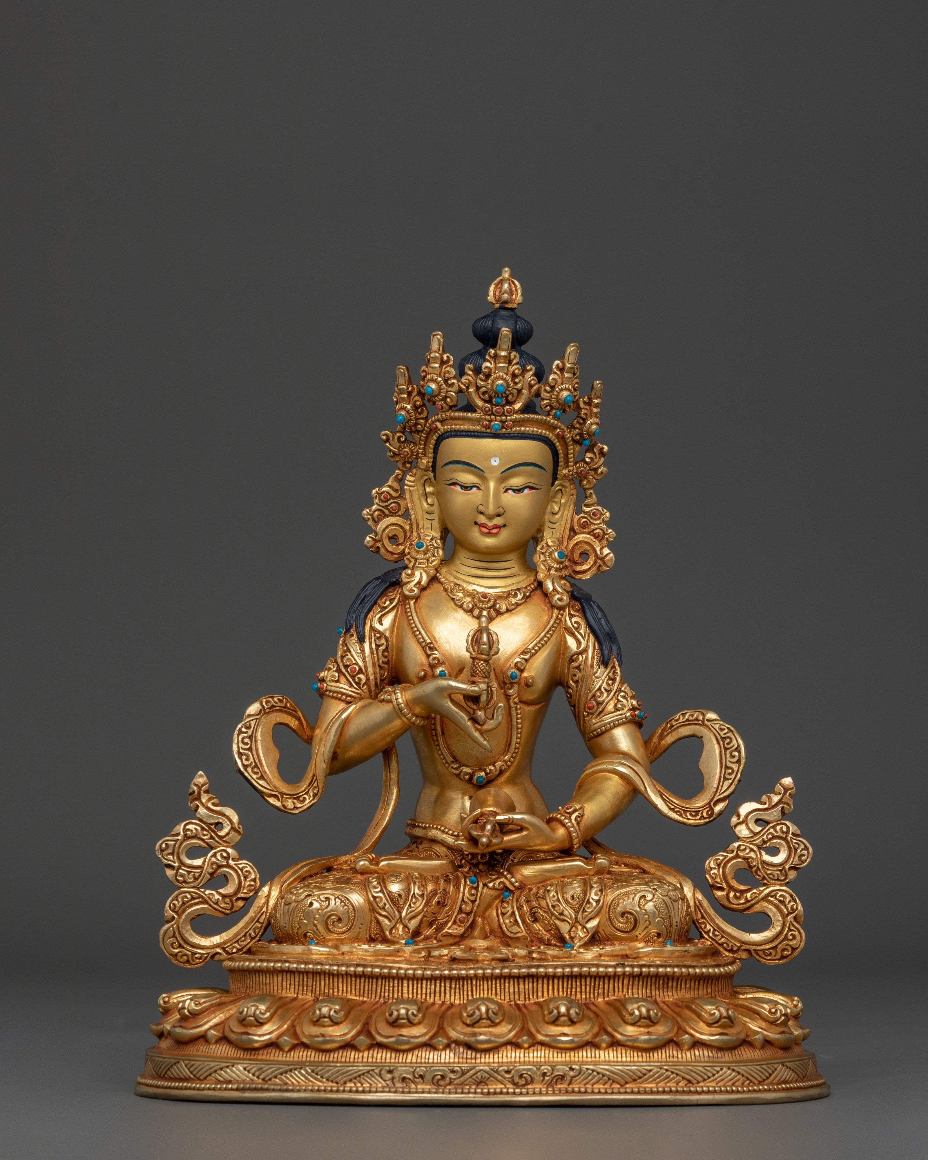 Tantric Deity Vajrasattva Statue | Purification Buddha Sculpture
