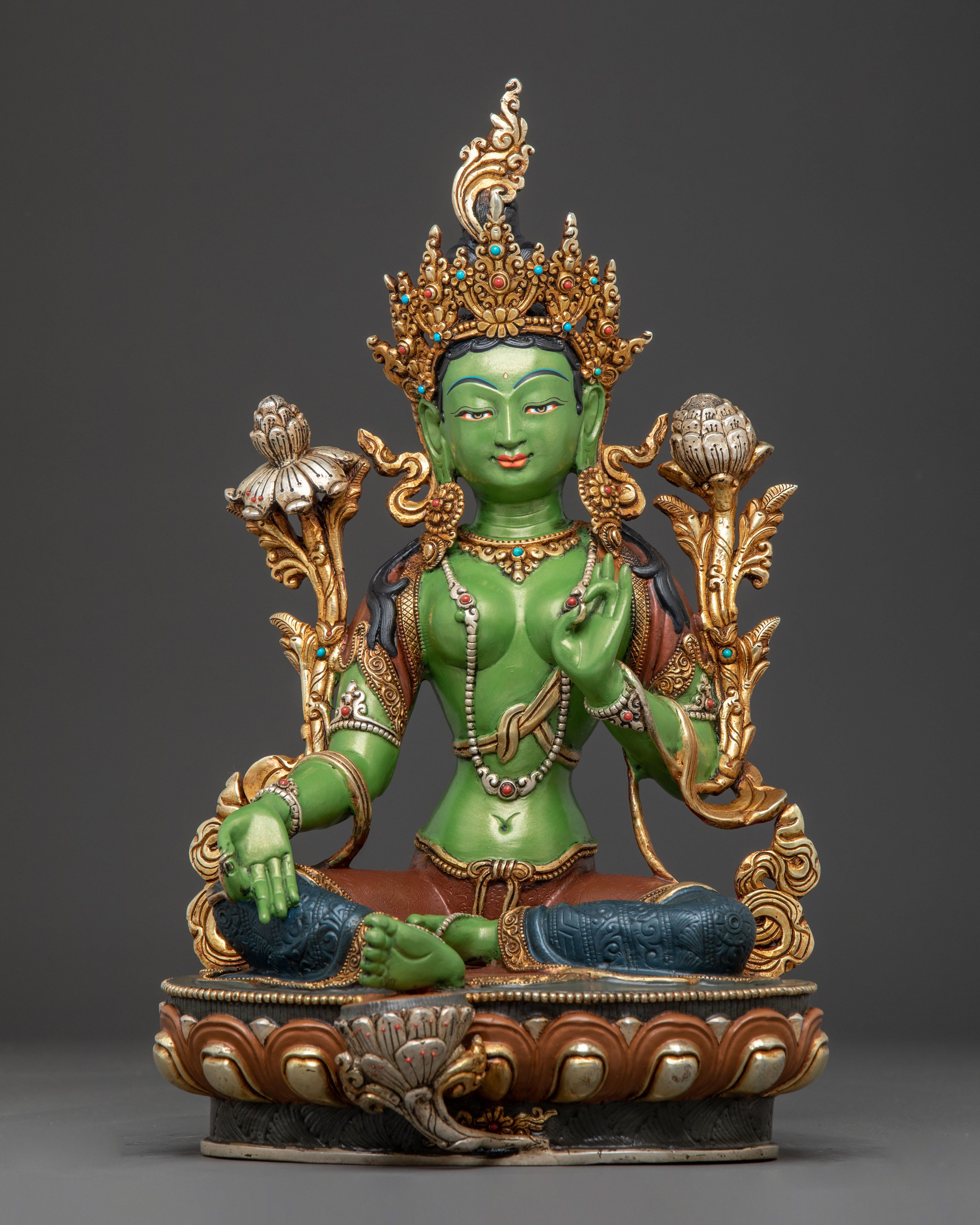 Statue of Shyama Tara (Green Tara) | Mother of Liberation