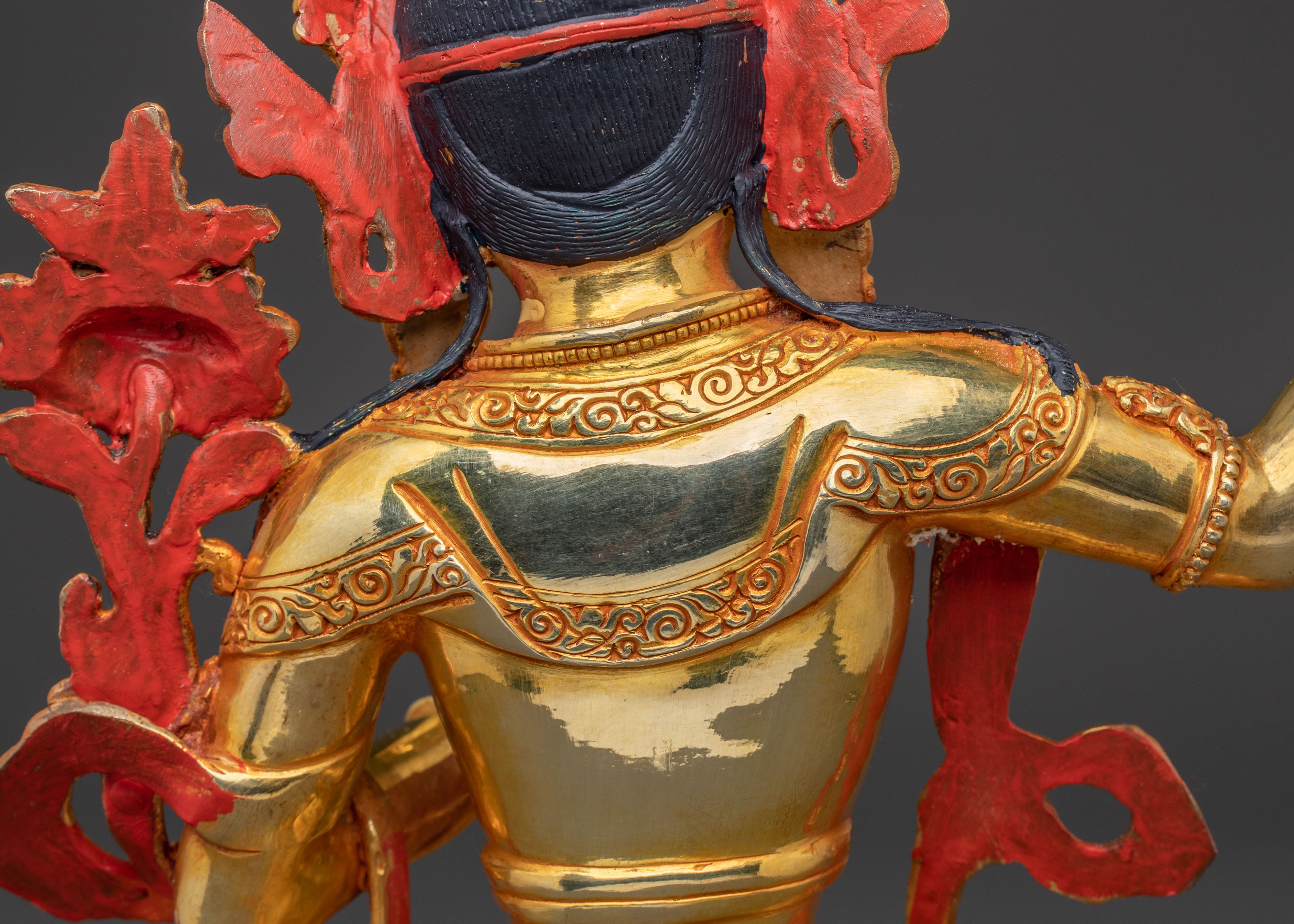 Manjushri Tibetan Bodhisattva Statue – Gentle Glory