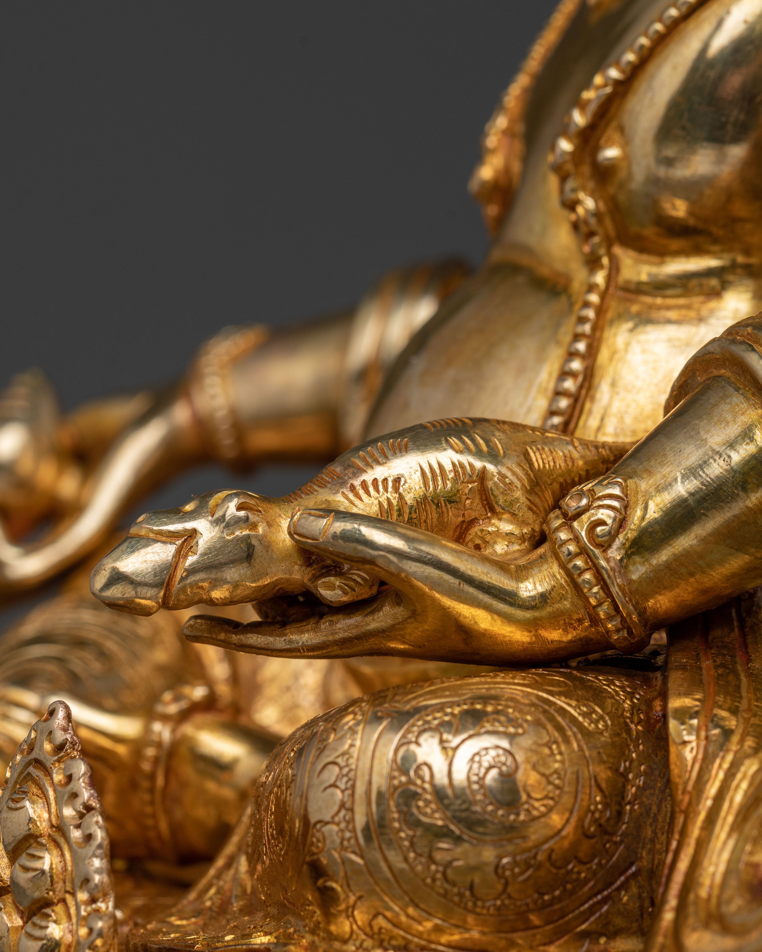 Prosperity Deity: Dzambhala Sculpture