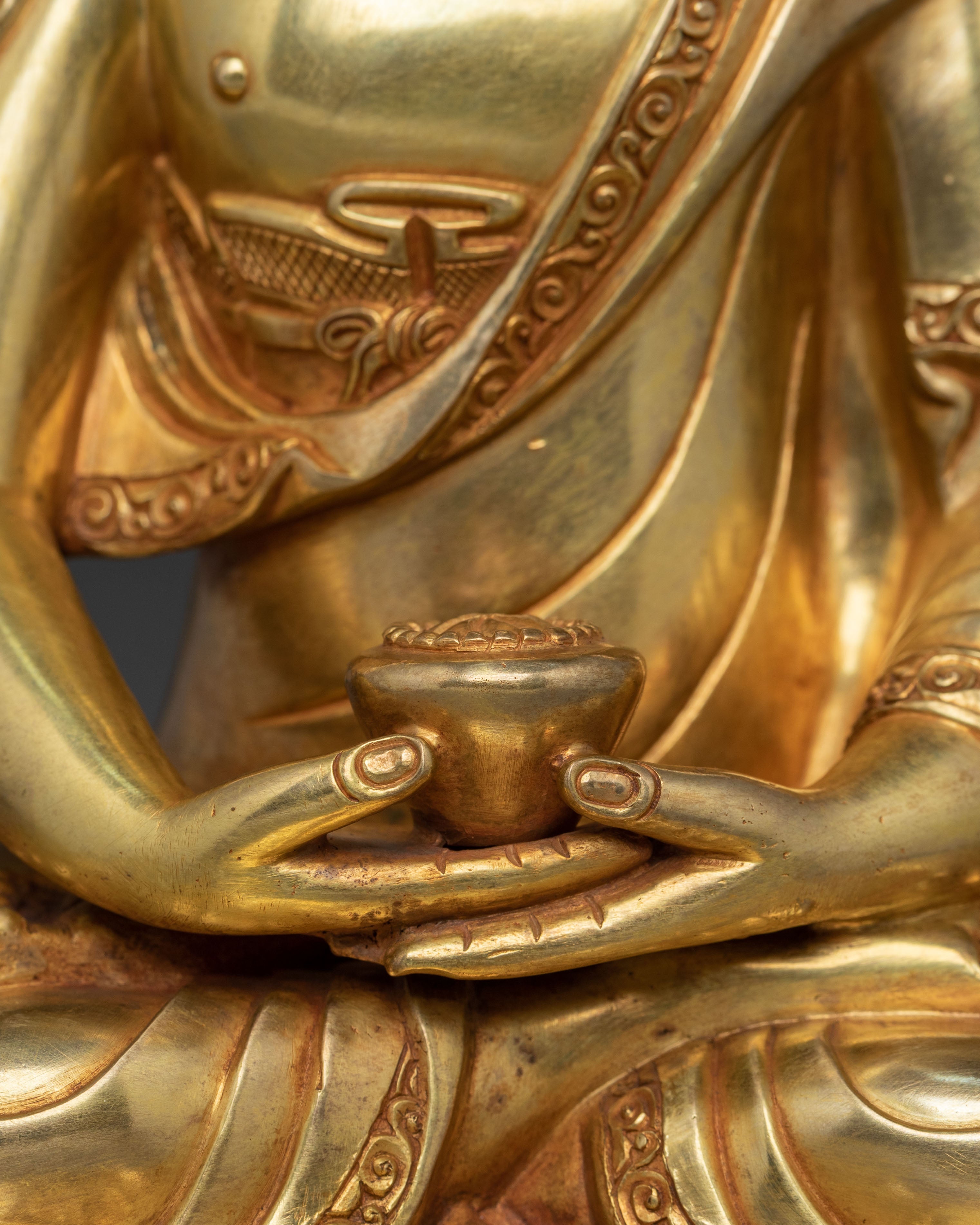 Radiant Amitabha Buddha Statue | Spiritual Home Decor Figurine