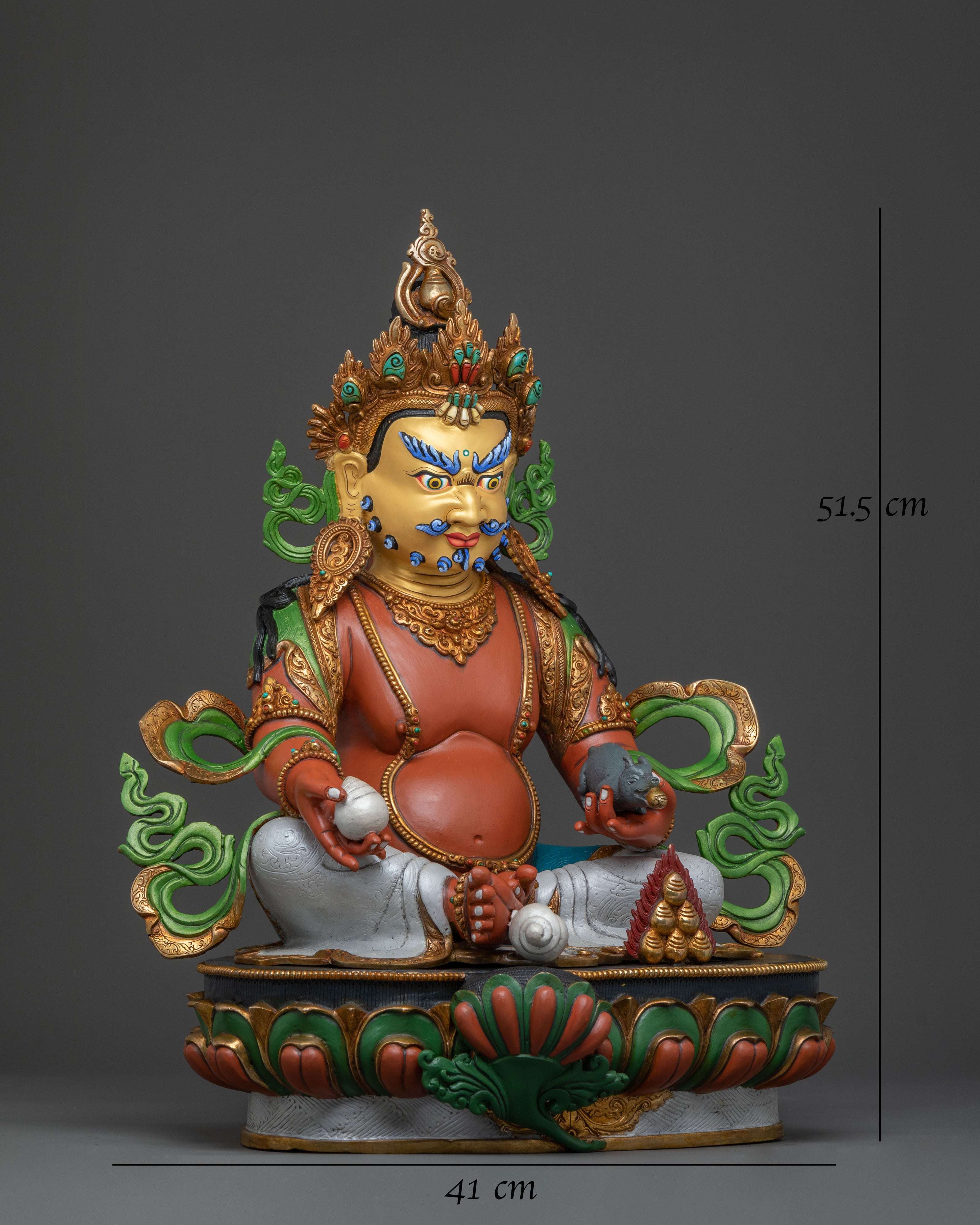 Handmade Dzambhala Statue | Sacred Figurine