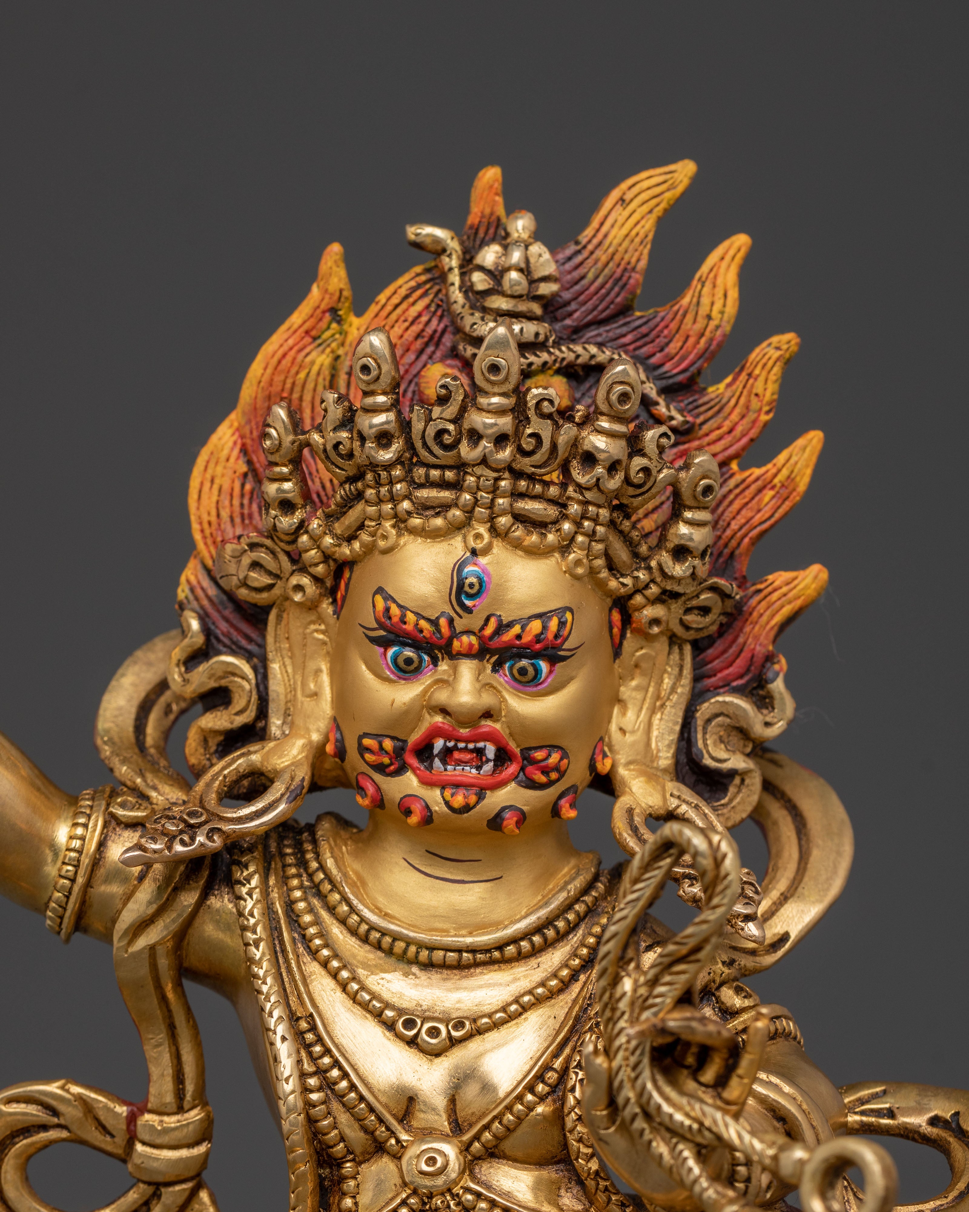 Vajrapani Sculpture | Tibetan Buddhist Deity