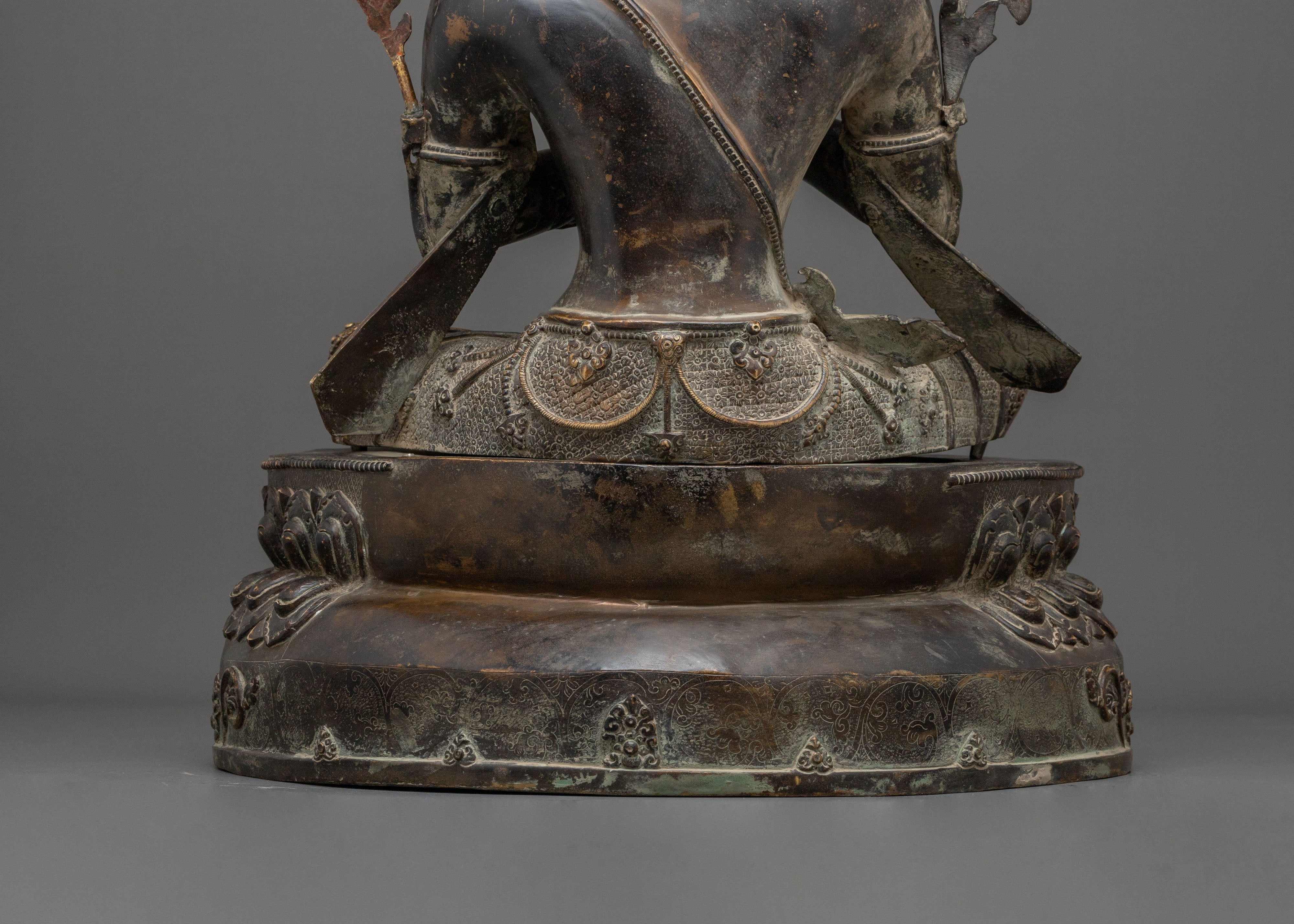Tibetan Tikshna Manjushri Sacred Statue: Destroyer of Ignorance
