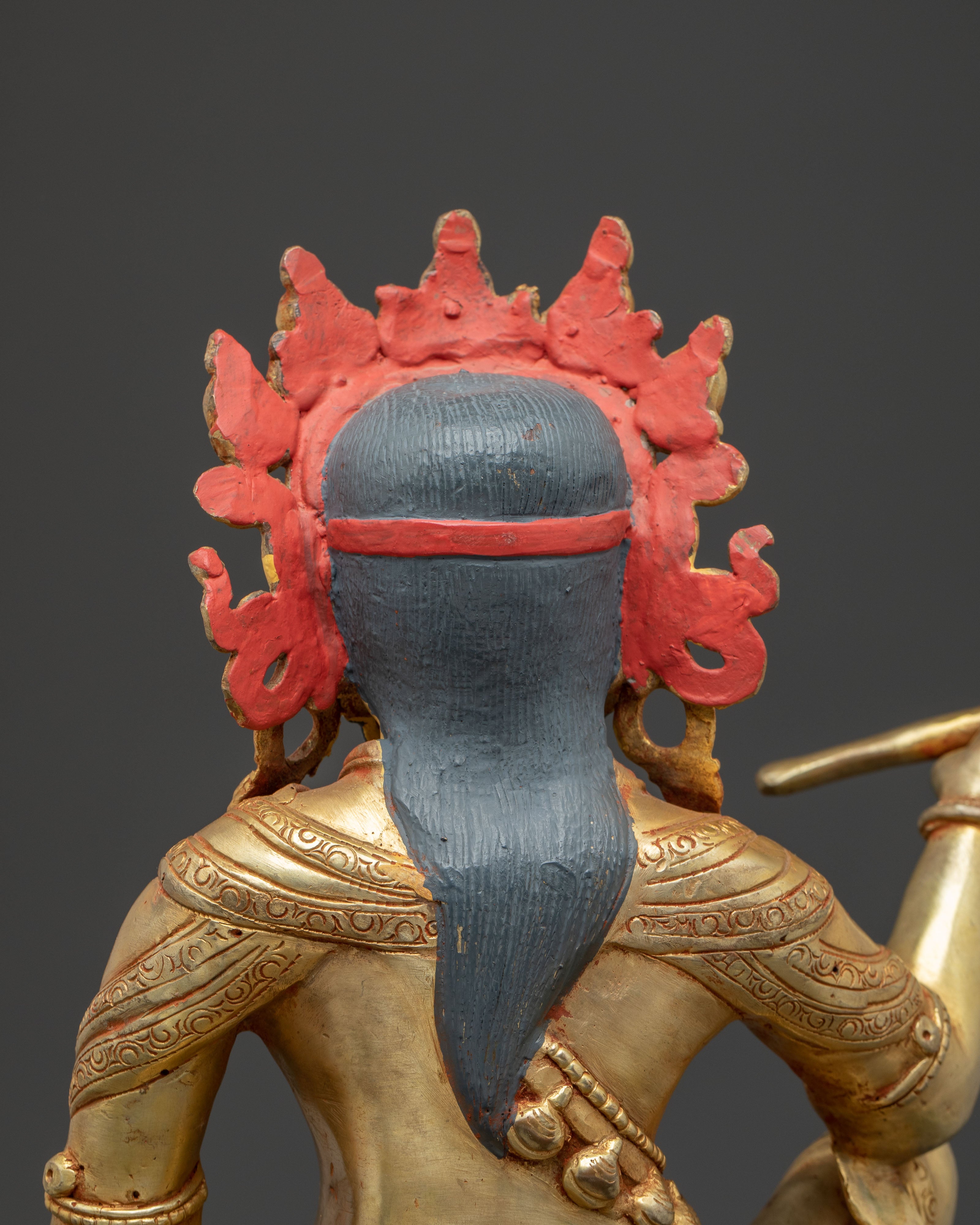 Handmade Statue of Bramharupa Mahakala | Wrathful Protector