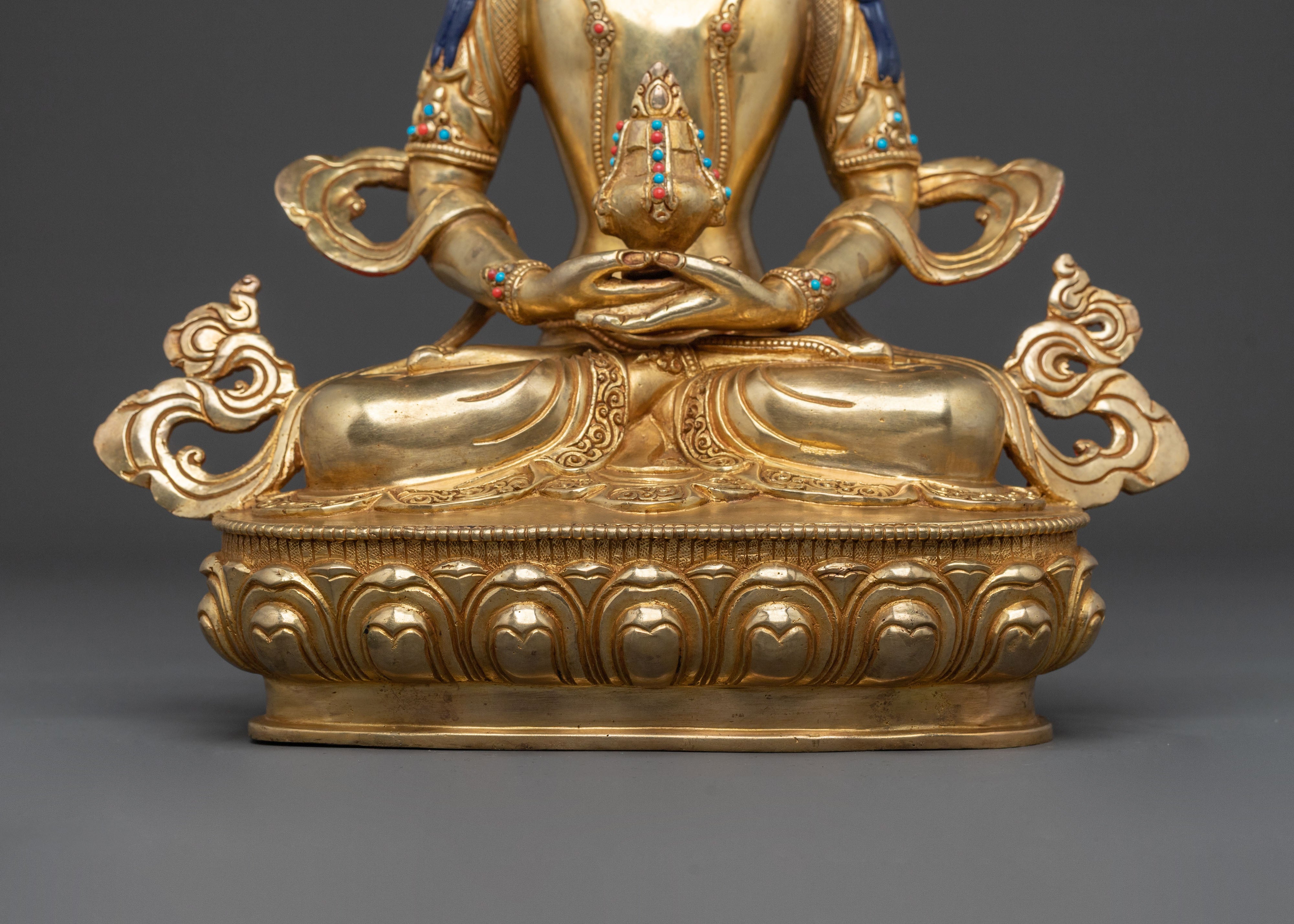 Amitayus Buddha Meditation Statue | Peaceful Figurine