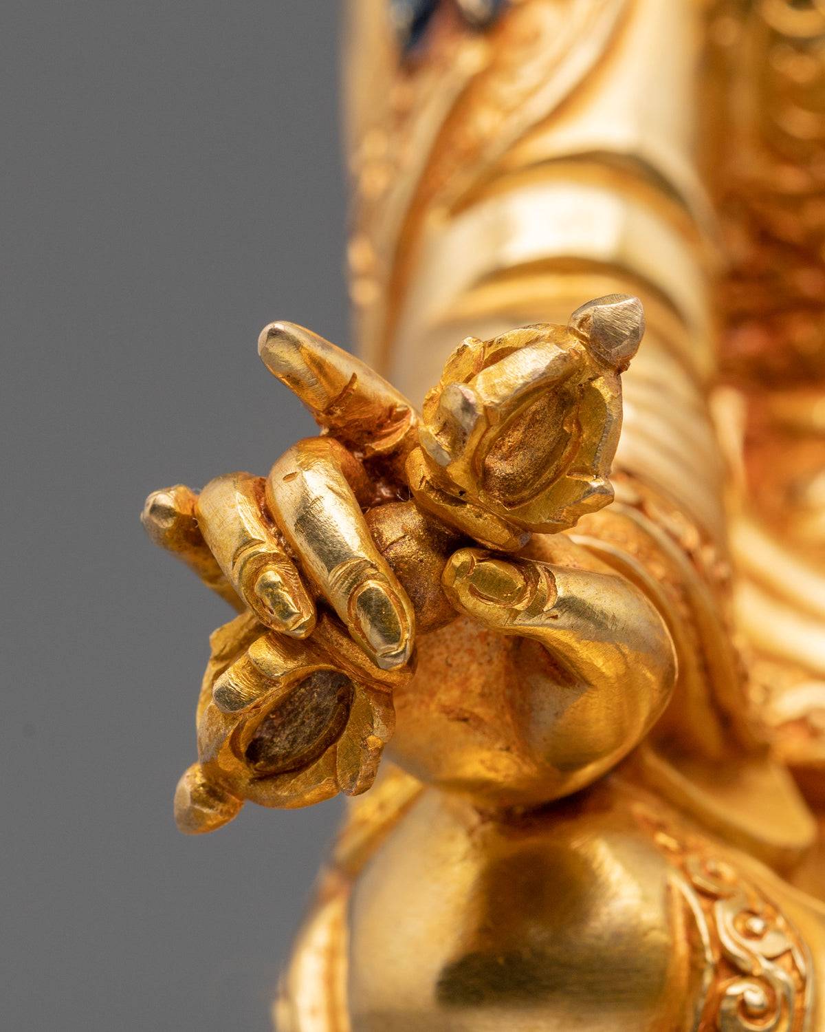Handmade Guru Rinpoche Sculpture | Home Decor