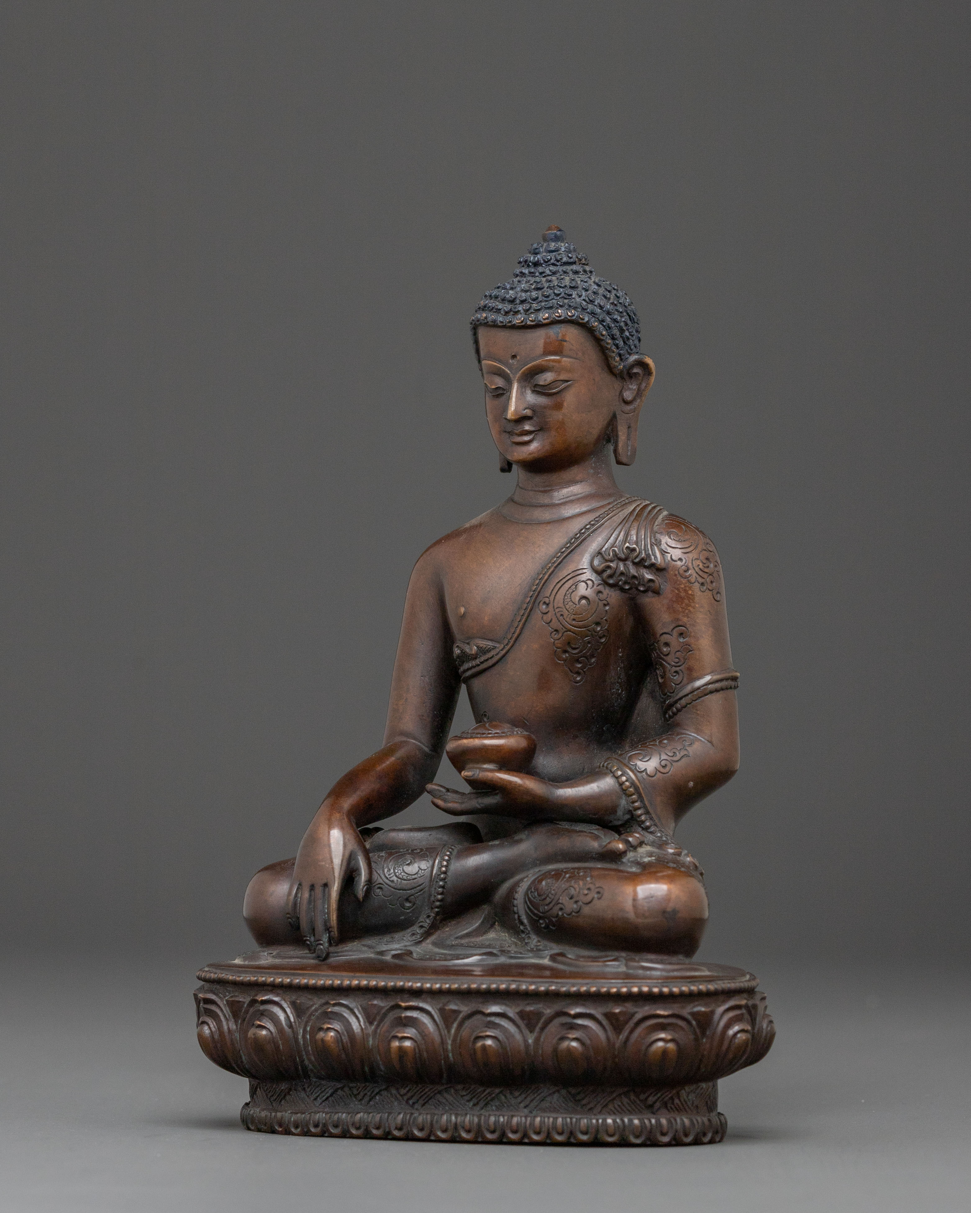 Handcrafted Serene Buddha Trio Statue | Symbol of Peace