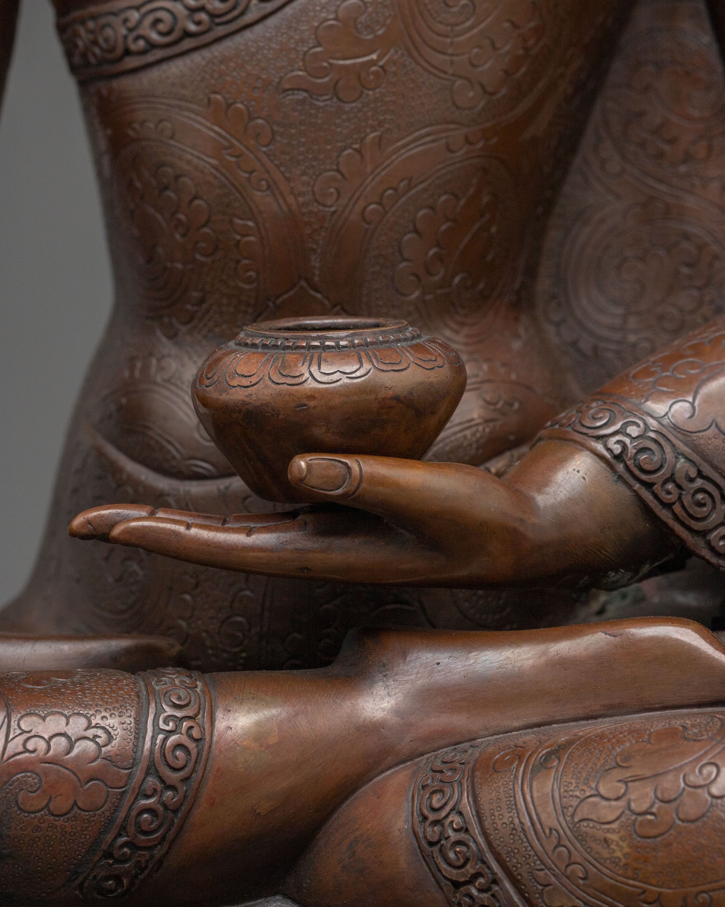 Authentic Tibetan Shakyamuni Buddha Statue | Home Decor