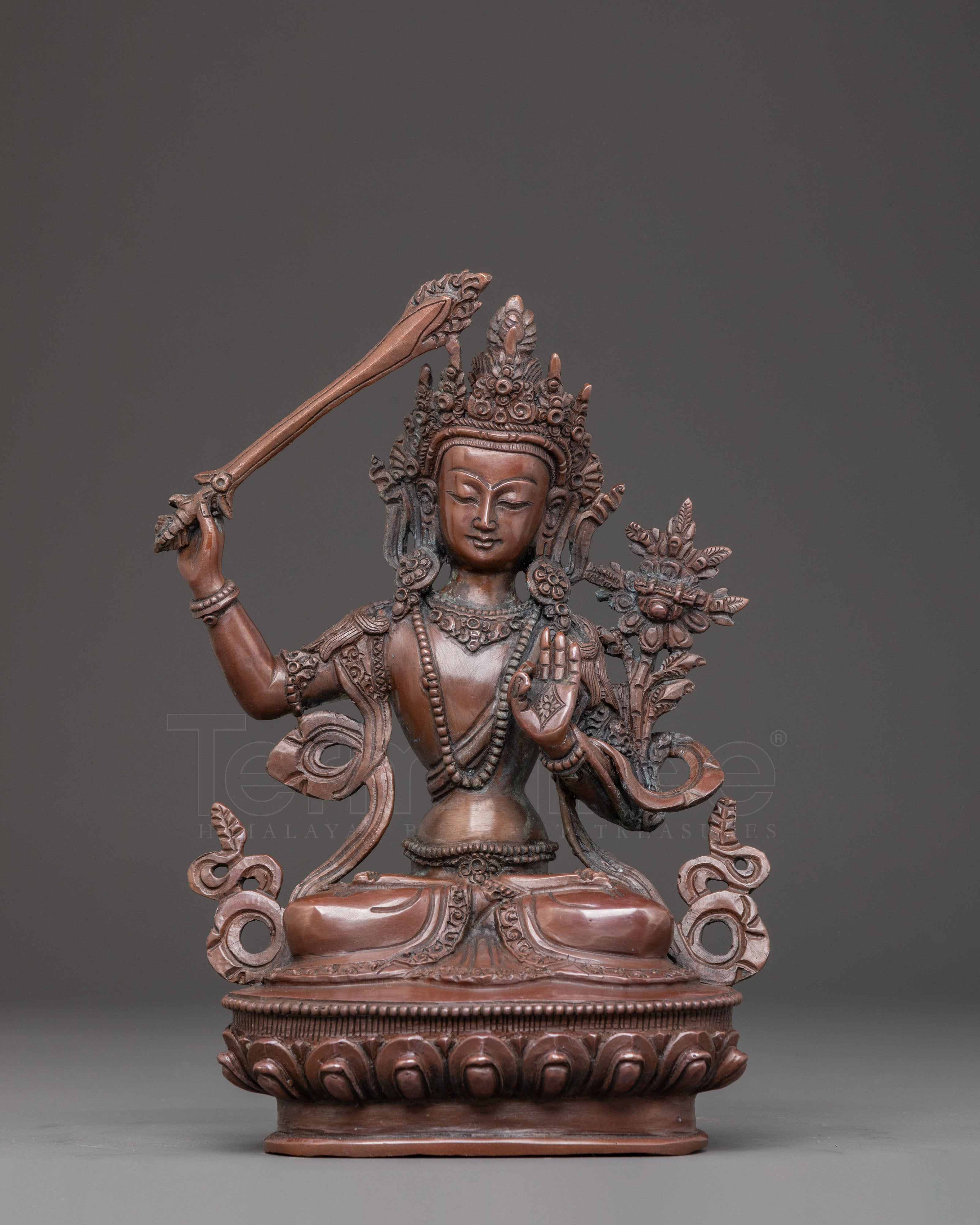 Manjushri Statue of Power and Wisdom 