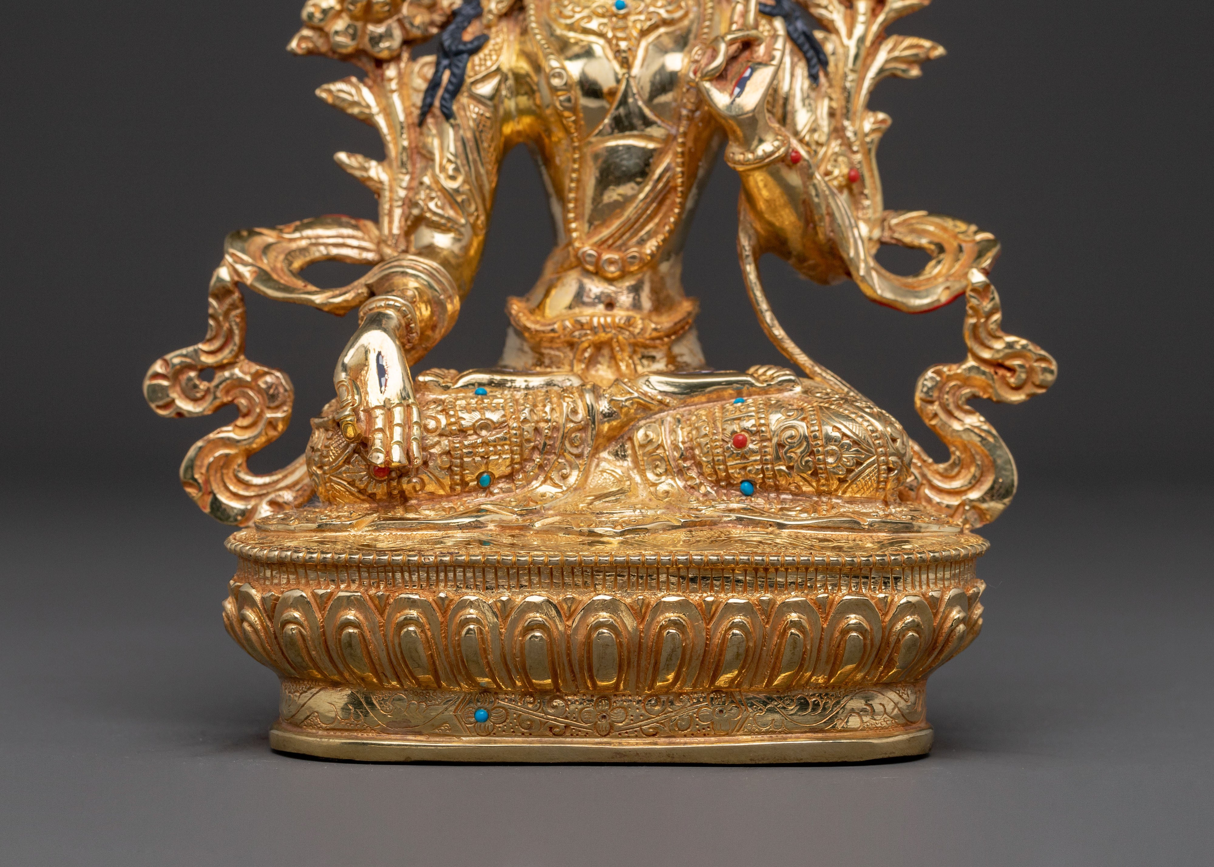 White Tara Spiritual Altar Statue: Divine Figure