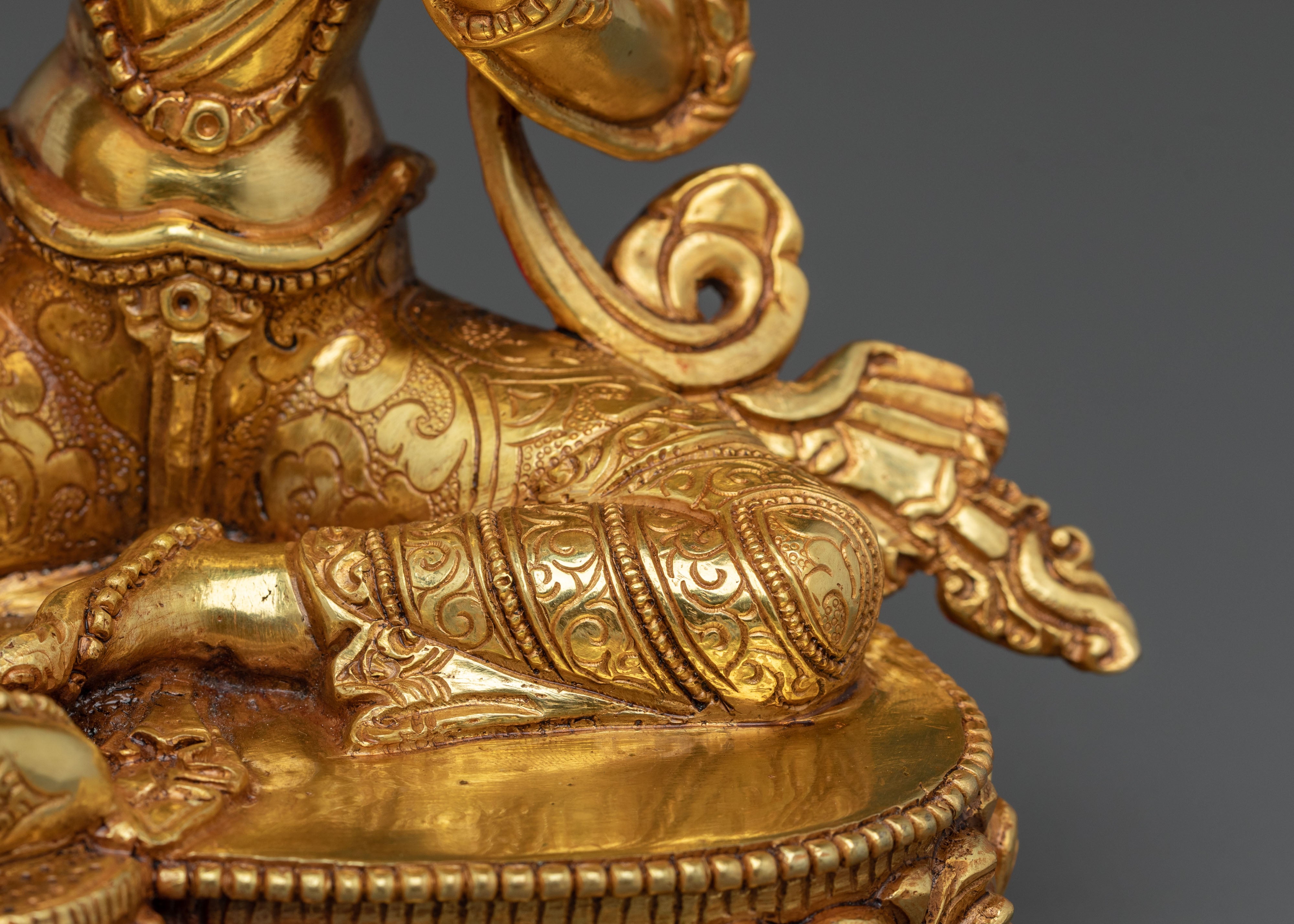 Green Tara Statue: Divine Savior of Compassion